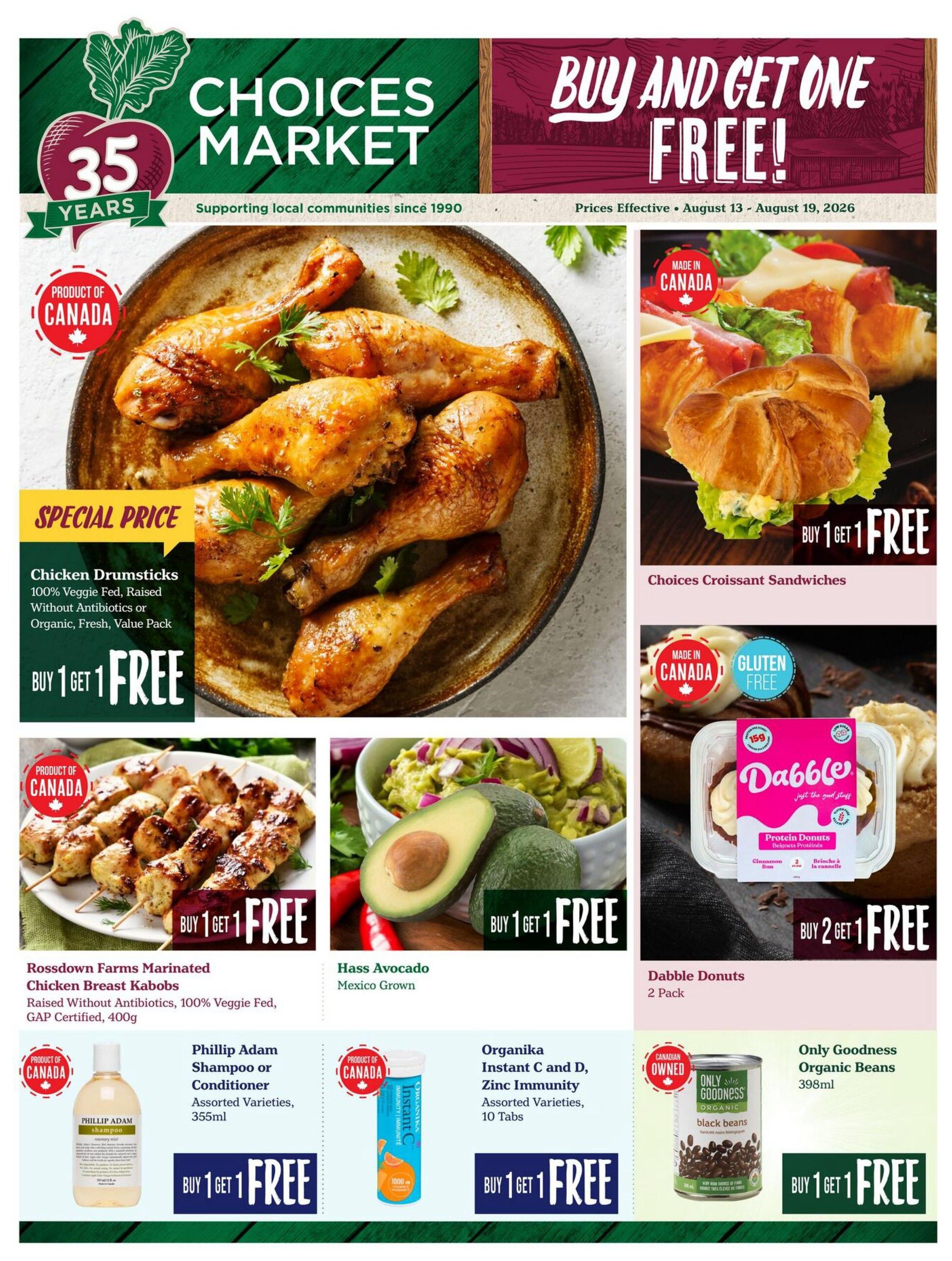 Choices Market Flyer August 13 to 19