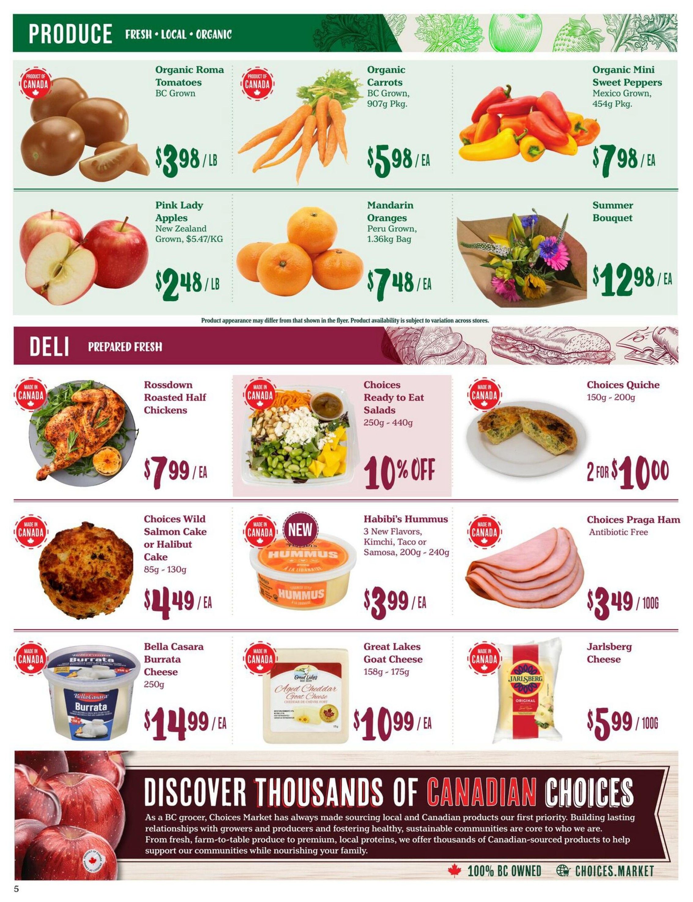 Choices Market Flyer August 13 to 19