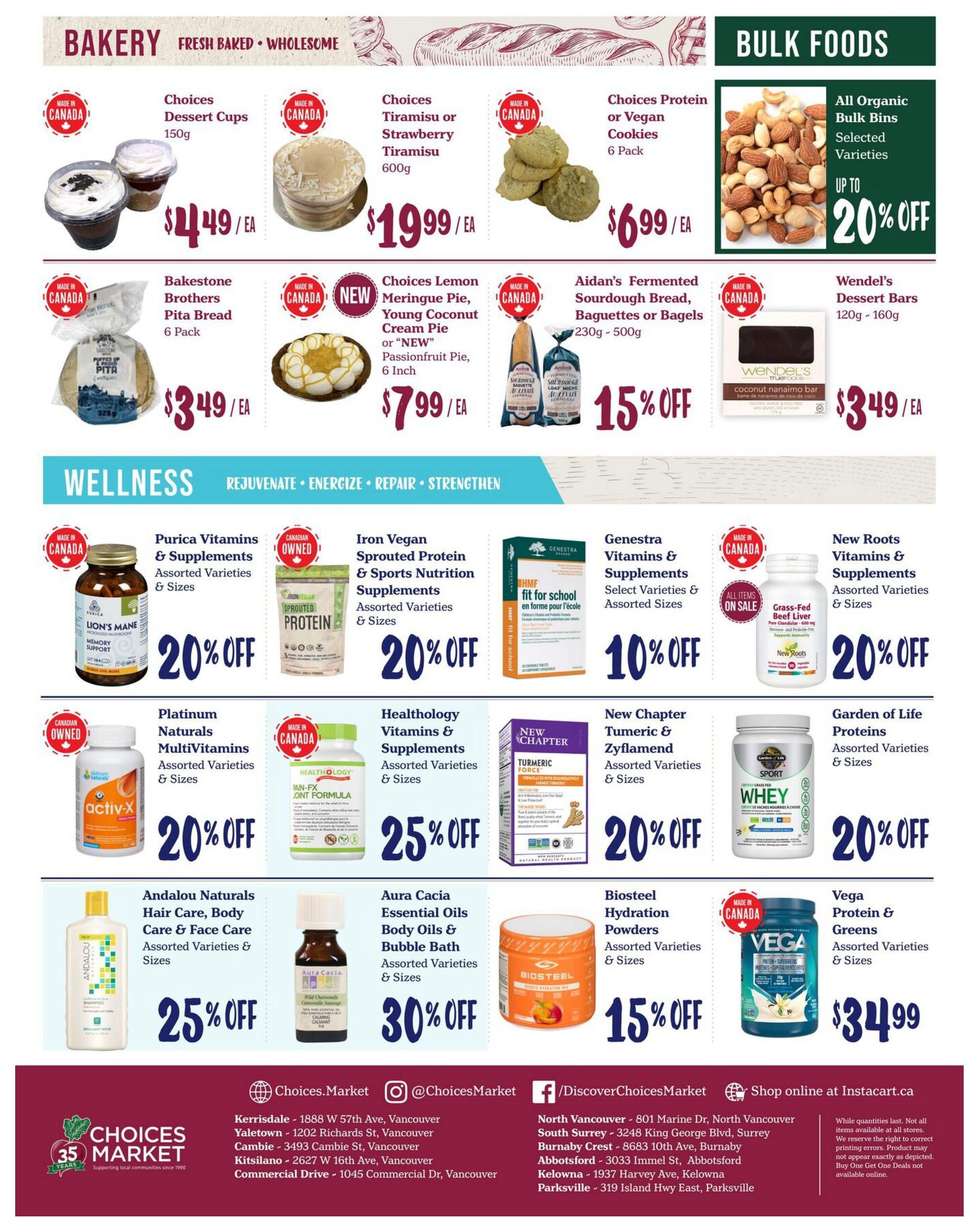 Choices Market Flyer August 13 to 19