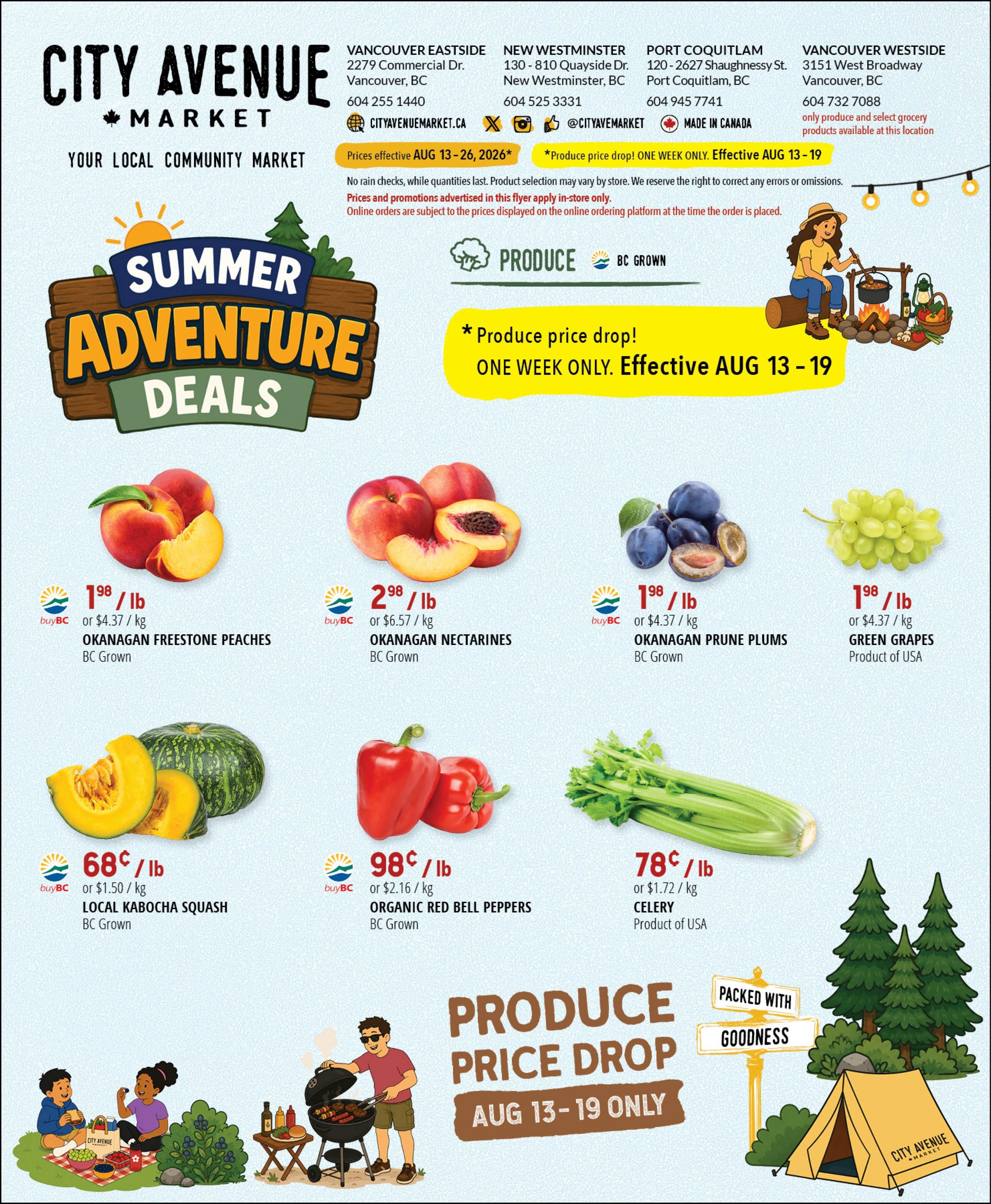 City Avenue Market Flyer August 13 to 26