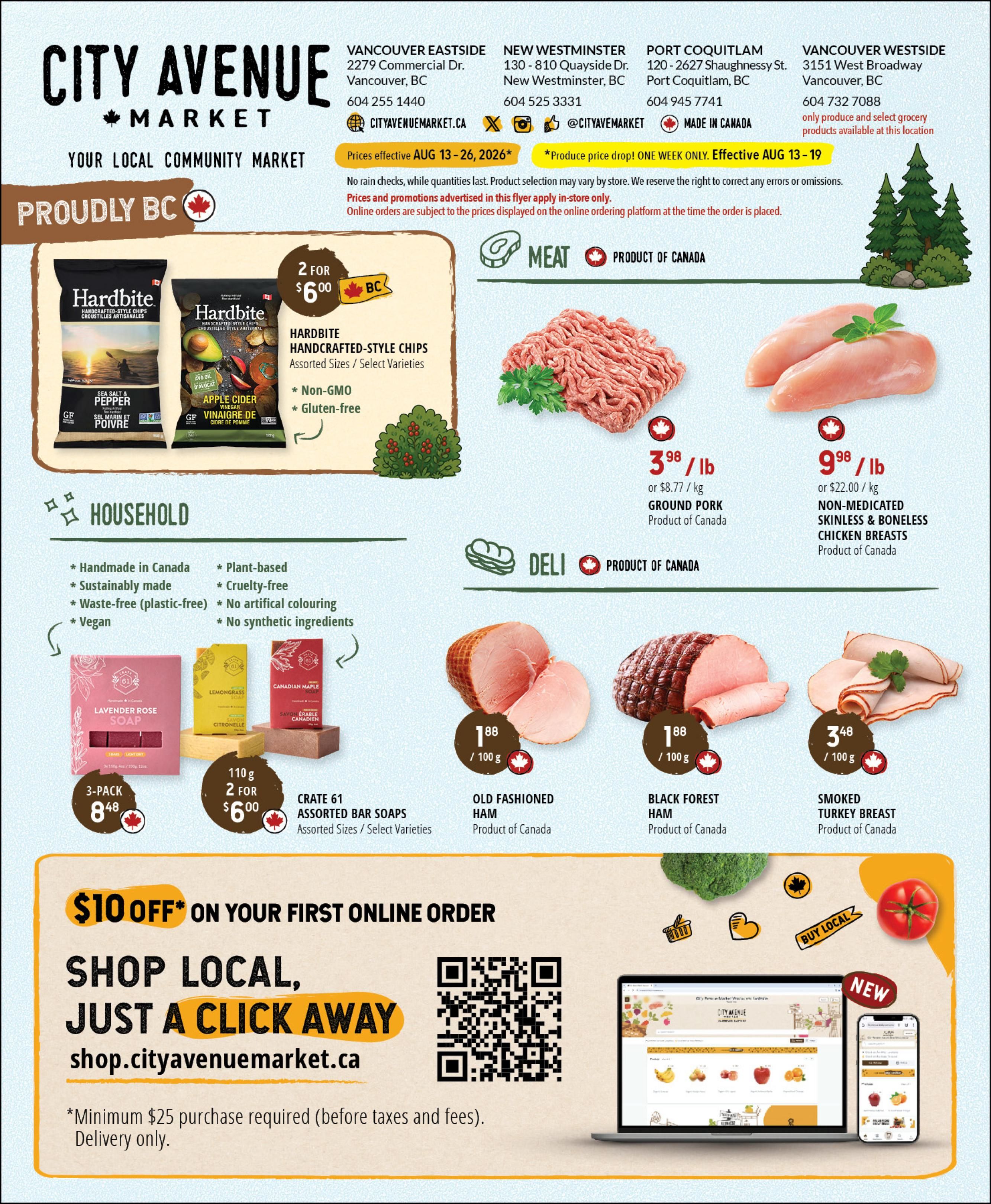City Avenue Market Flyer August 13 to 26