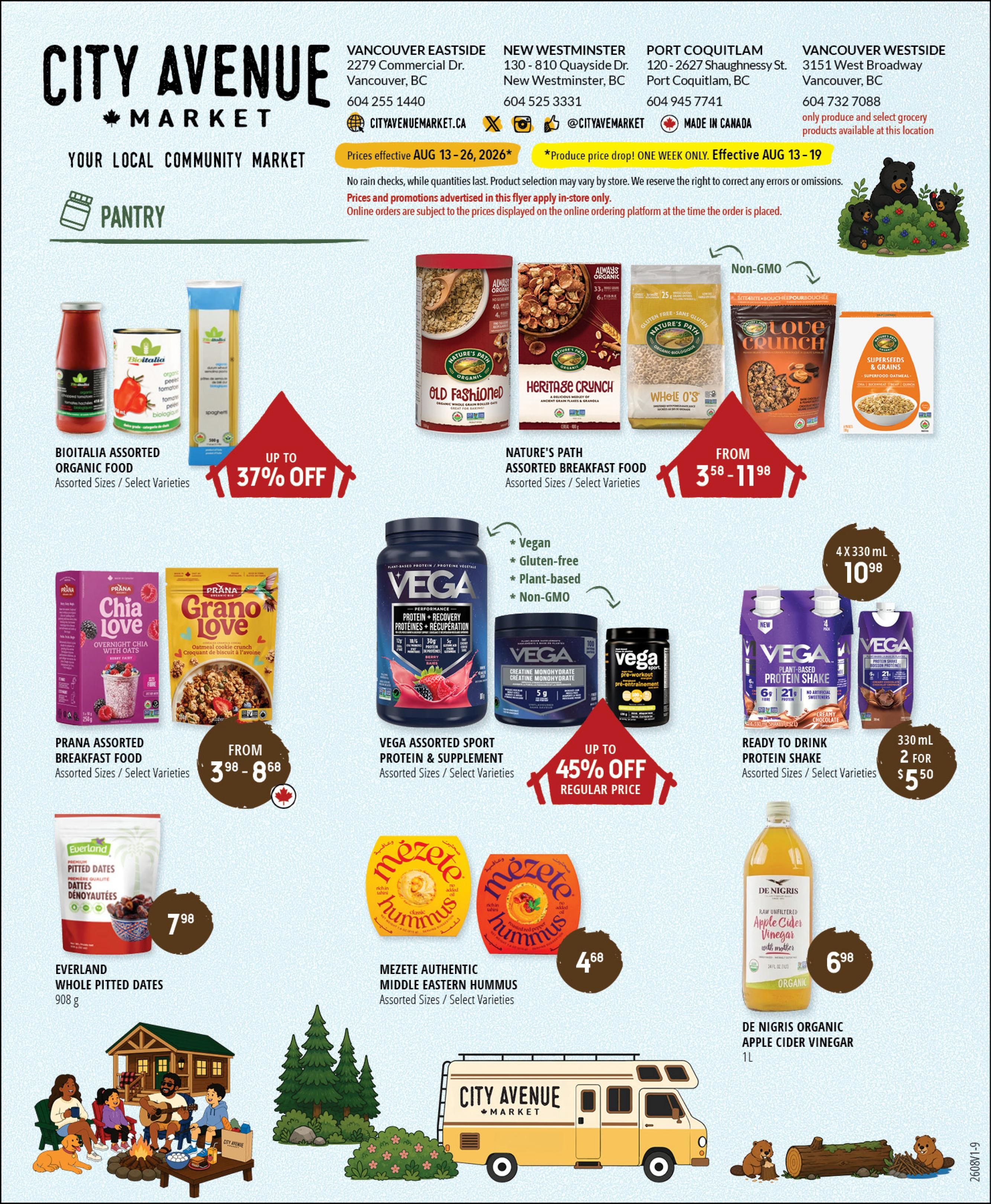 City Avenue Market Flyer August 13 to 26