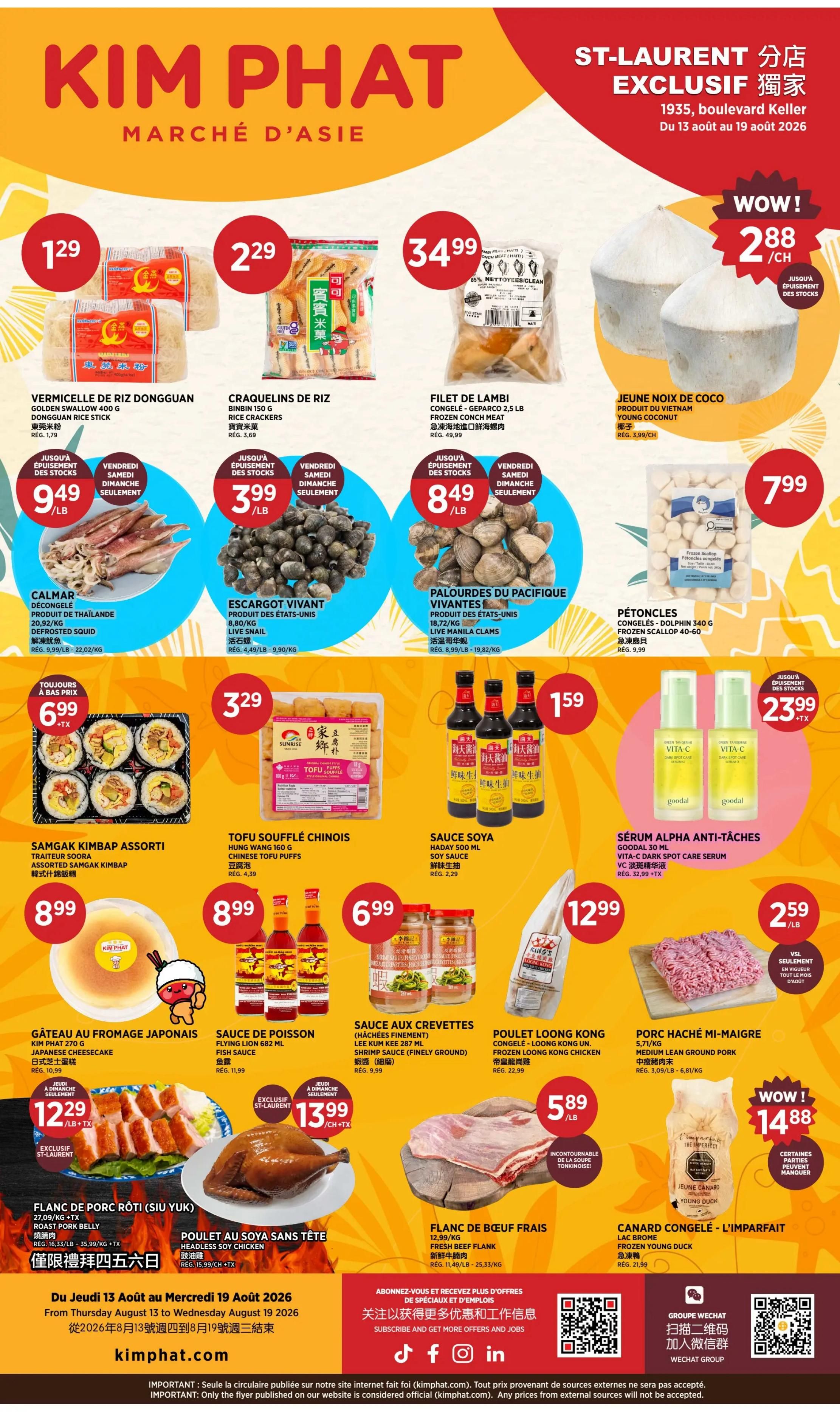 Kim Phat Flyer August 13 to 19