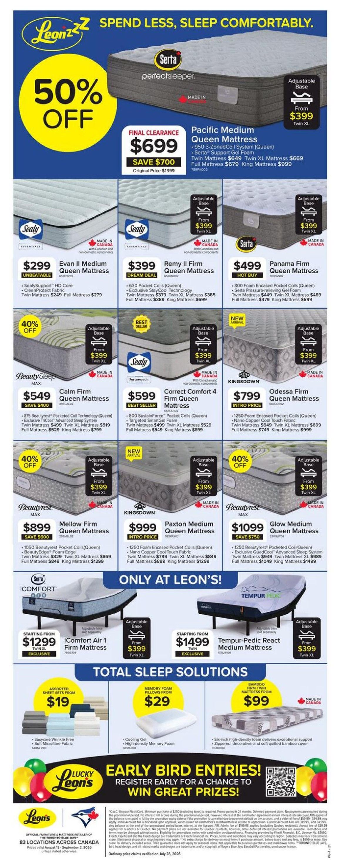 Leon’s Flyer August 13 to September 2