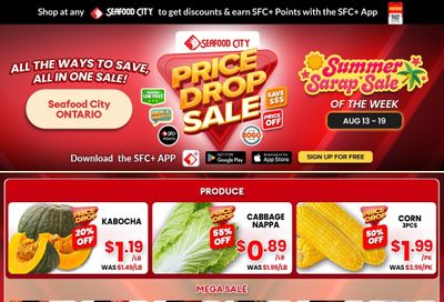 Seafood City Supermarket (ON) Flyer August 13 to 19