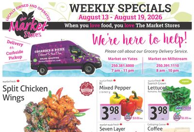 The Market Stores Flyer August 13 to 19