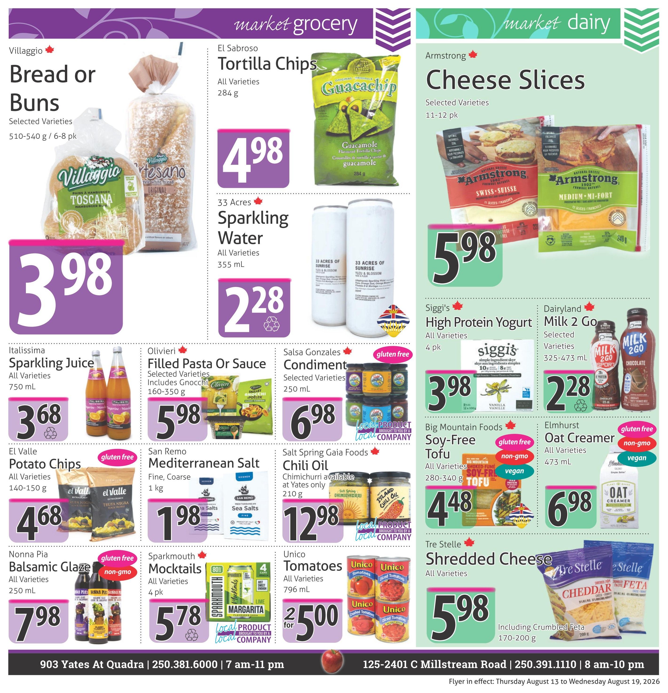 The Market Stores Flyer August 13 to 19