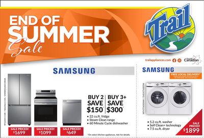 Trail Appliances (AB & SK) Flyer August 13 to 19