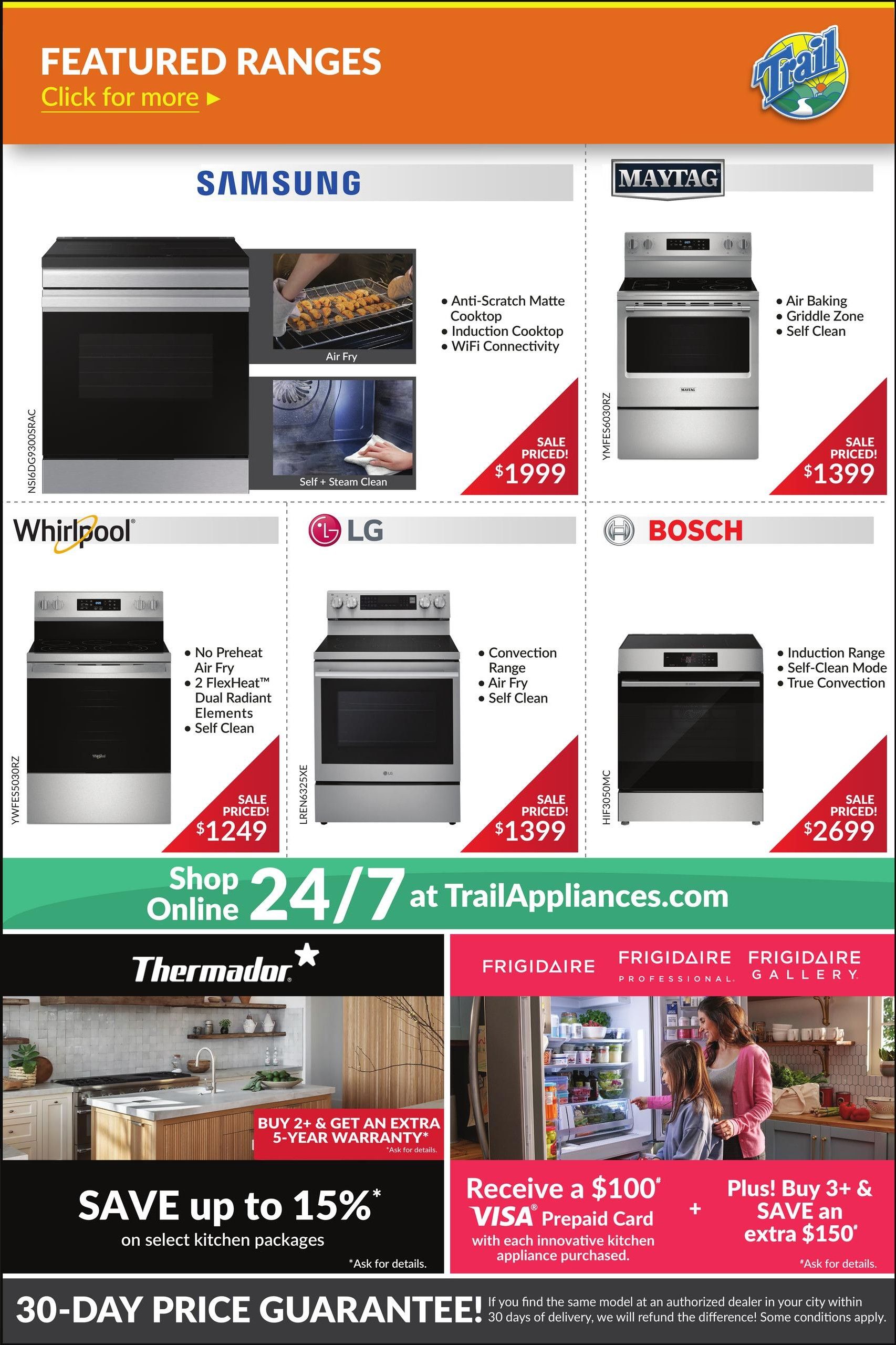 Trail Appliances (AB & SK) Flyer August 13 to 19