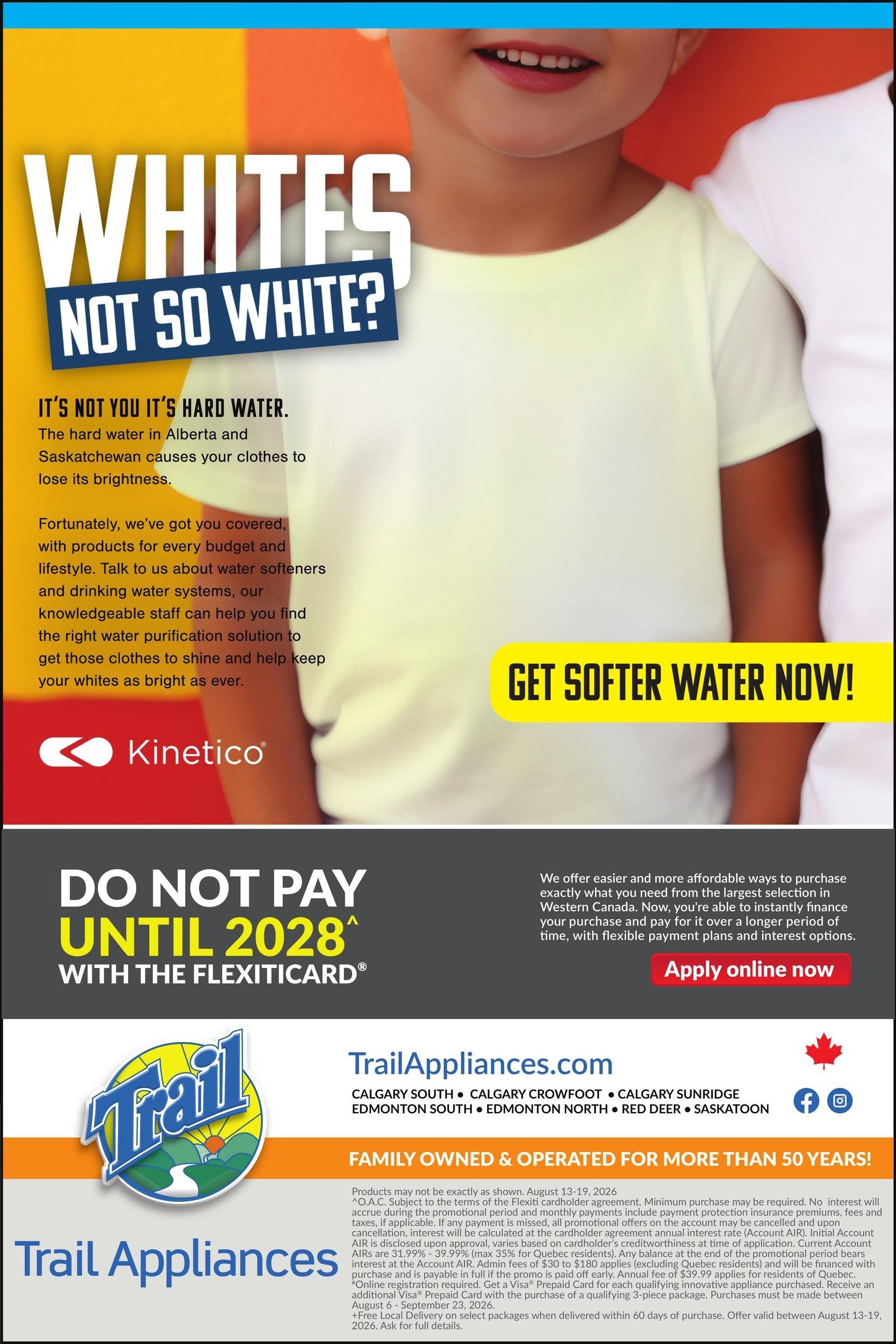 Trail Appliances (AB & SK) Flyer August 13 to 19