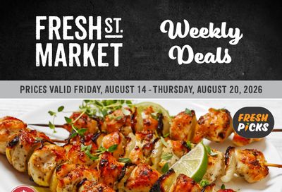 Fresh St. Market Flyer August 14 to 20