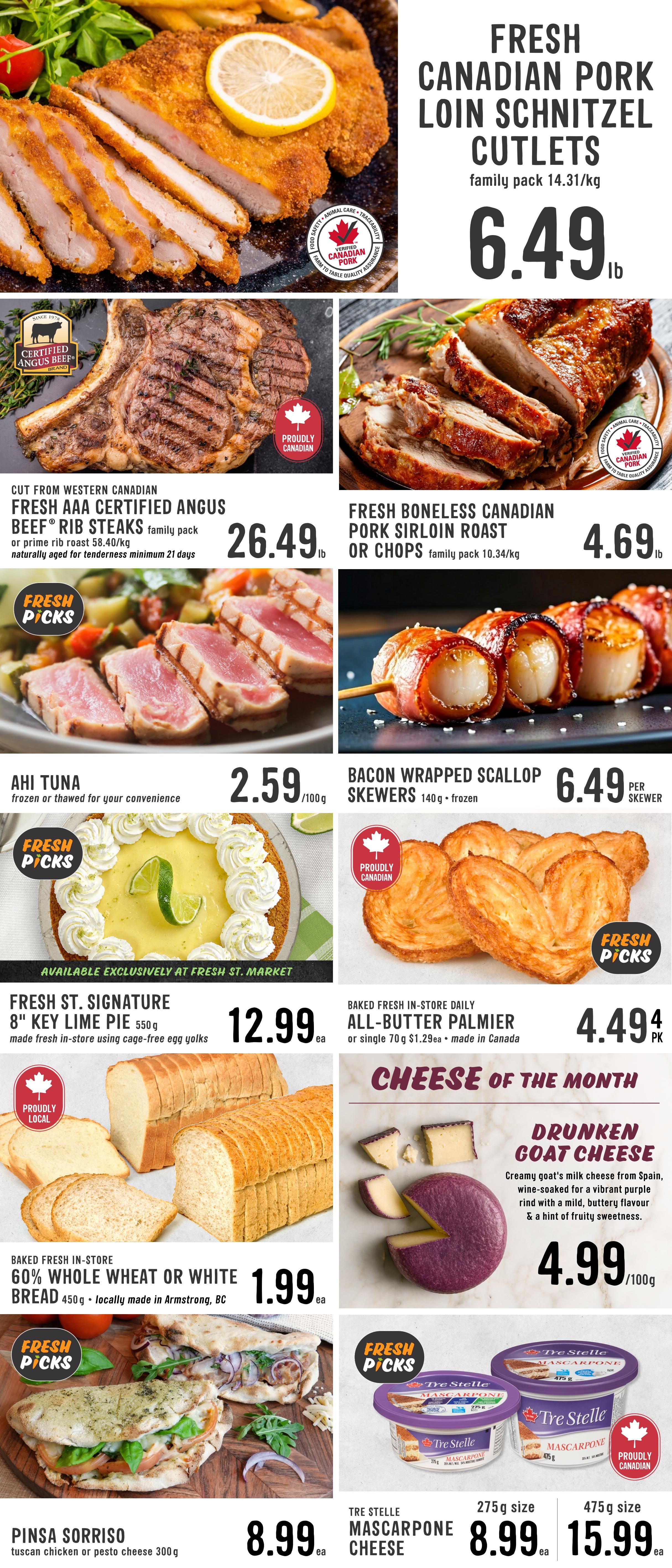 Fresh St. Market Flyer August 14 to 20