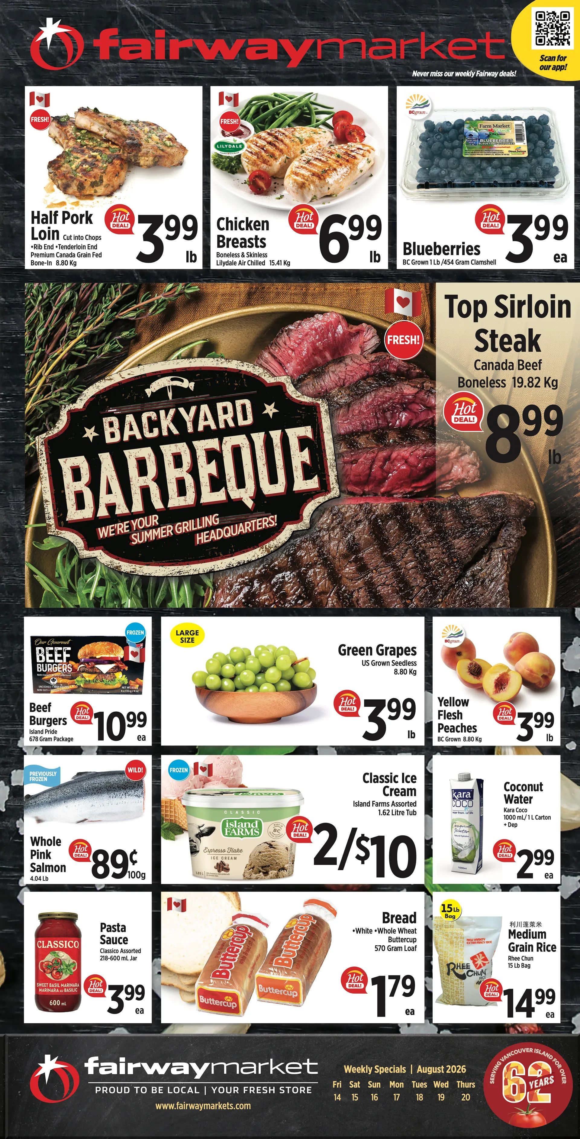 Fairway Market Flyer August 14 to 20