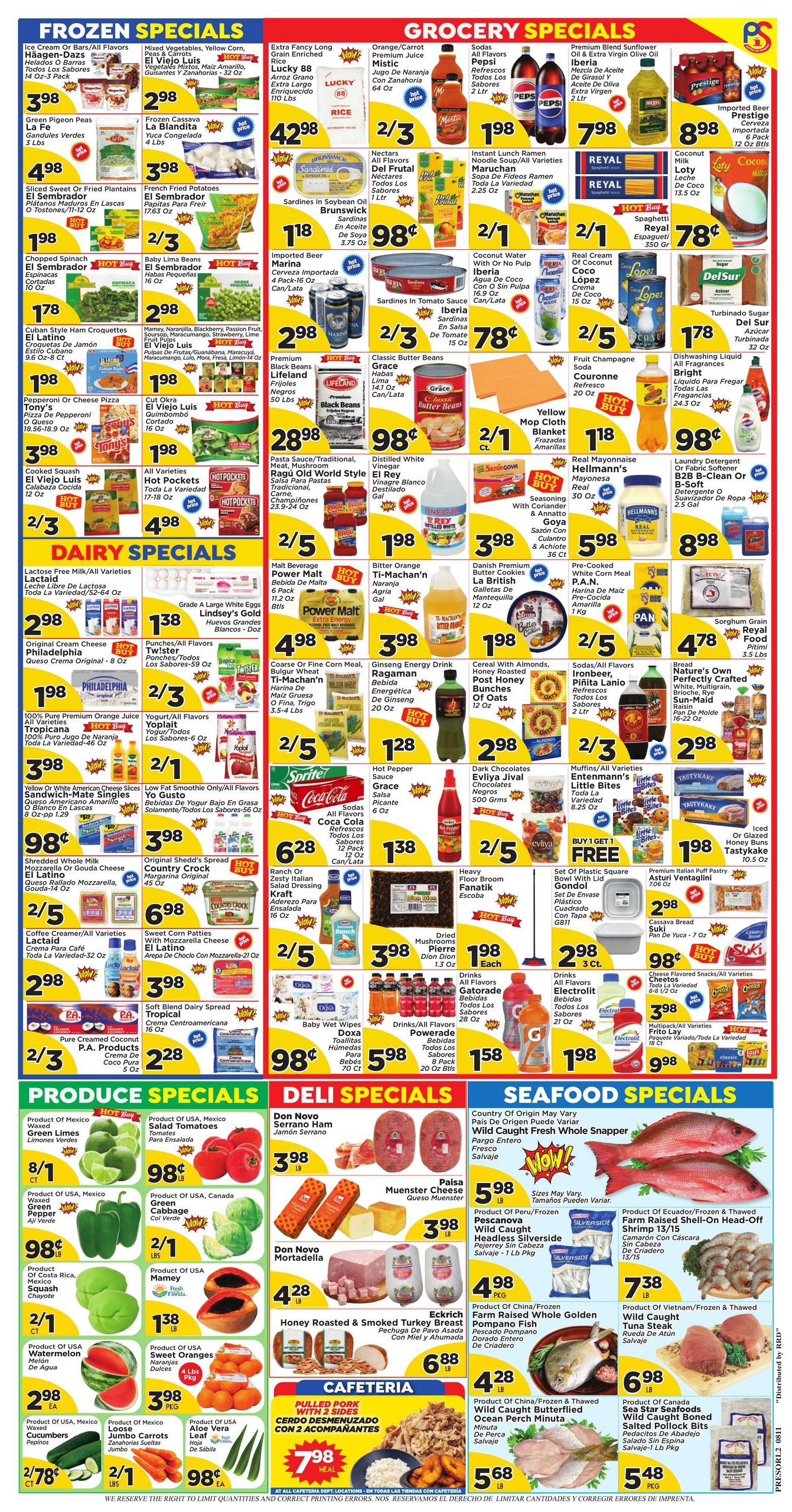Presidente Supermarkets (Orlando Area, FL) Weekly Ad August 12 - 18, 2026