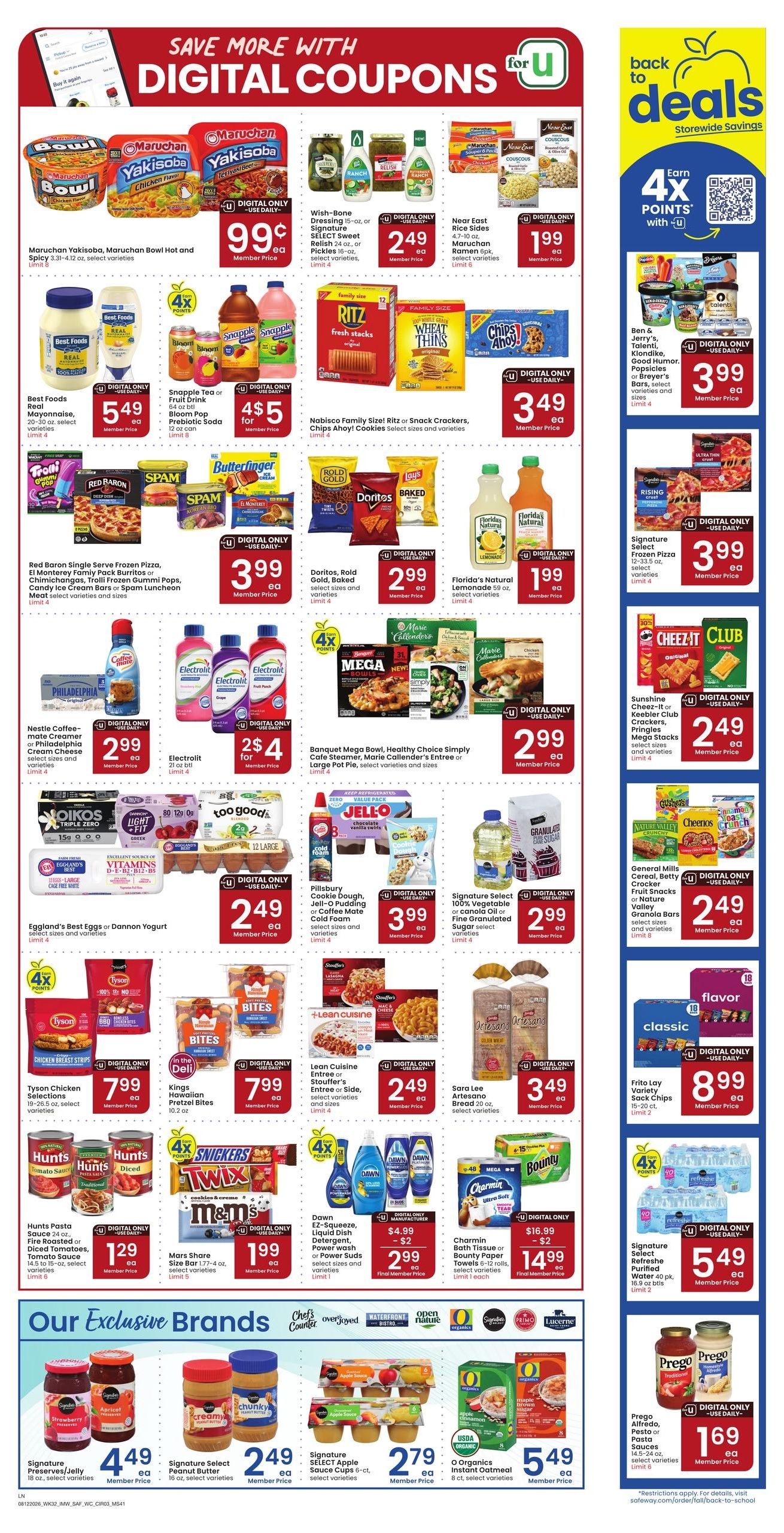 Safeway (Riverton Area, WY) Weekly Ad August 12 - 18, 2026