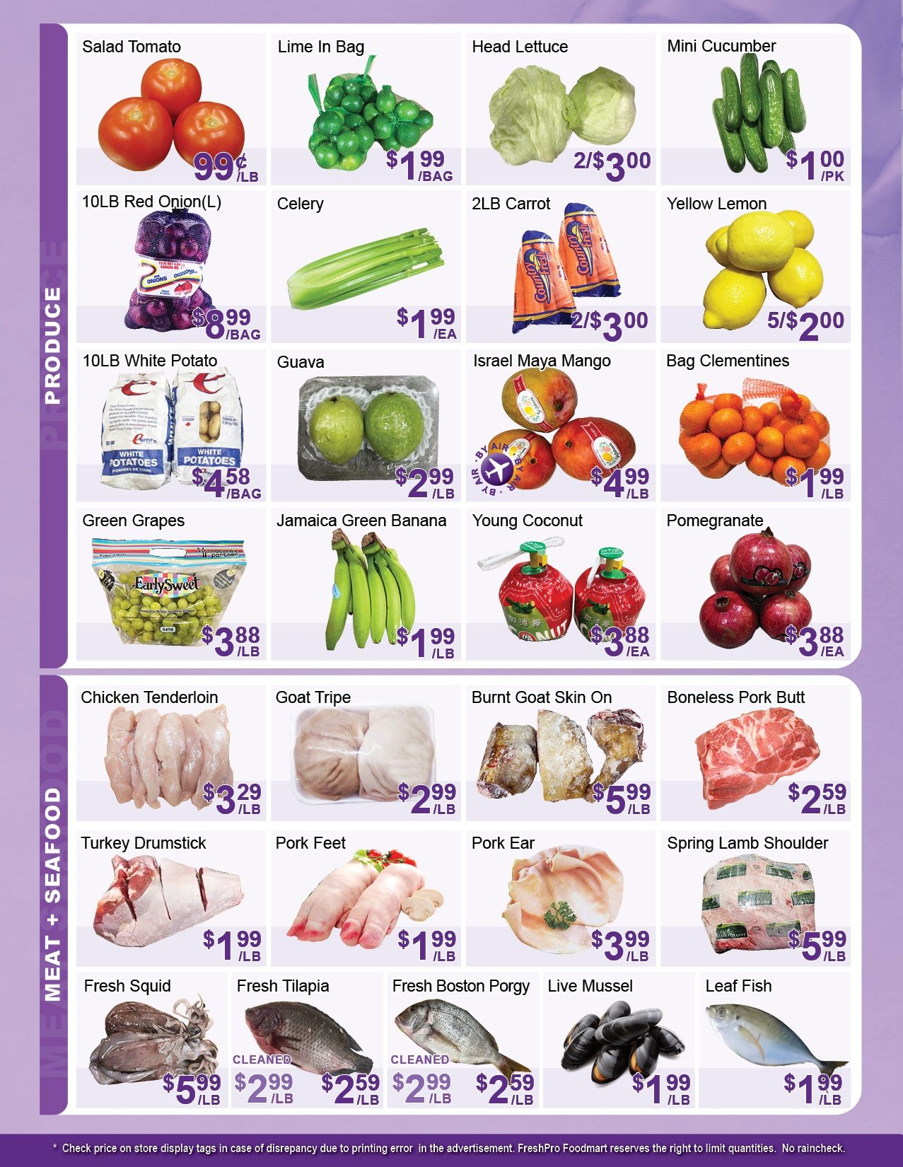 FreshPro Foodmart (Brampton) Flyer August 14 to 20