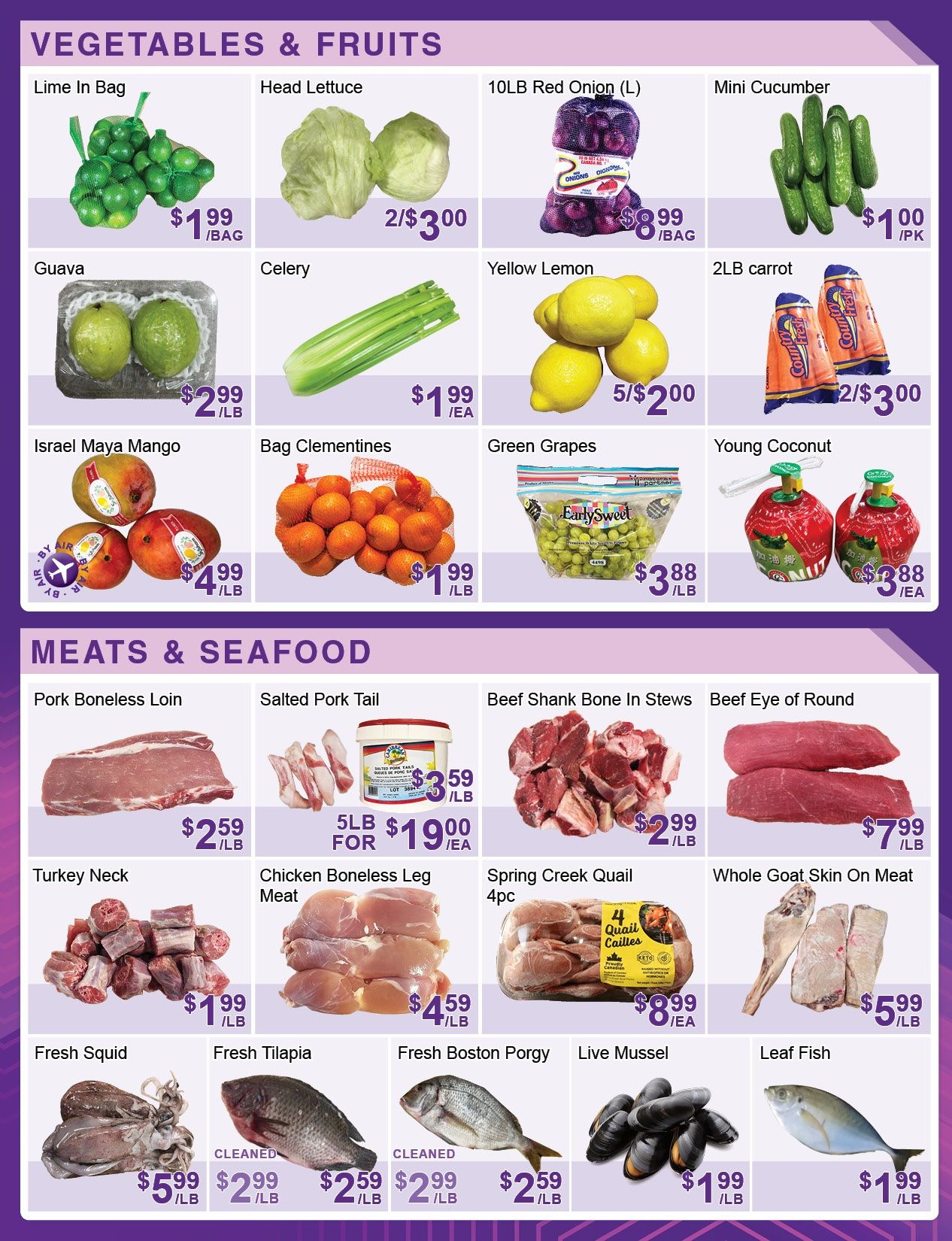 FreshPro Foodmart (Mississauga) Flyer August 14 to 20