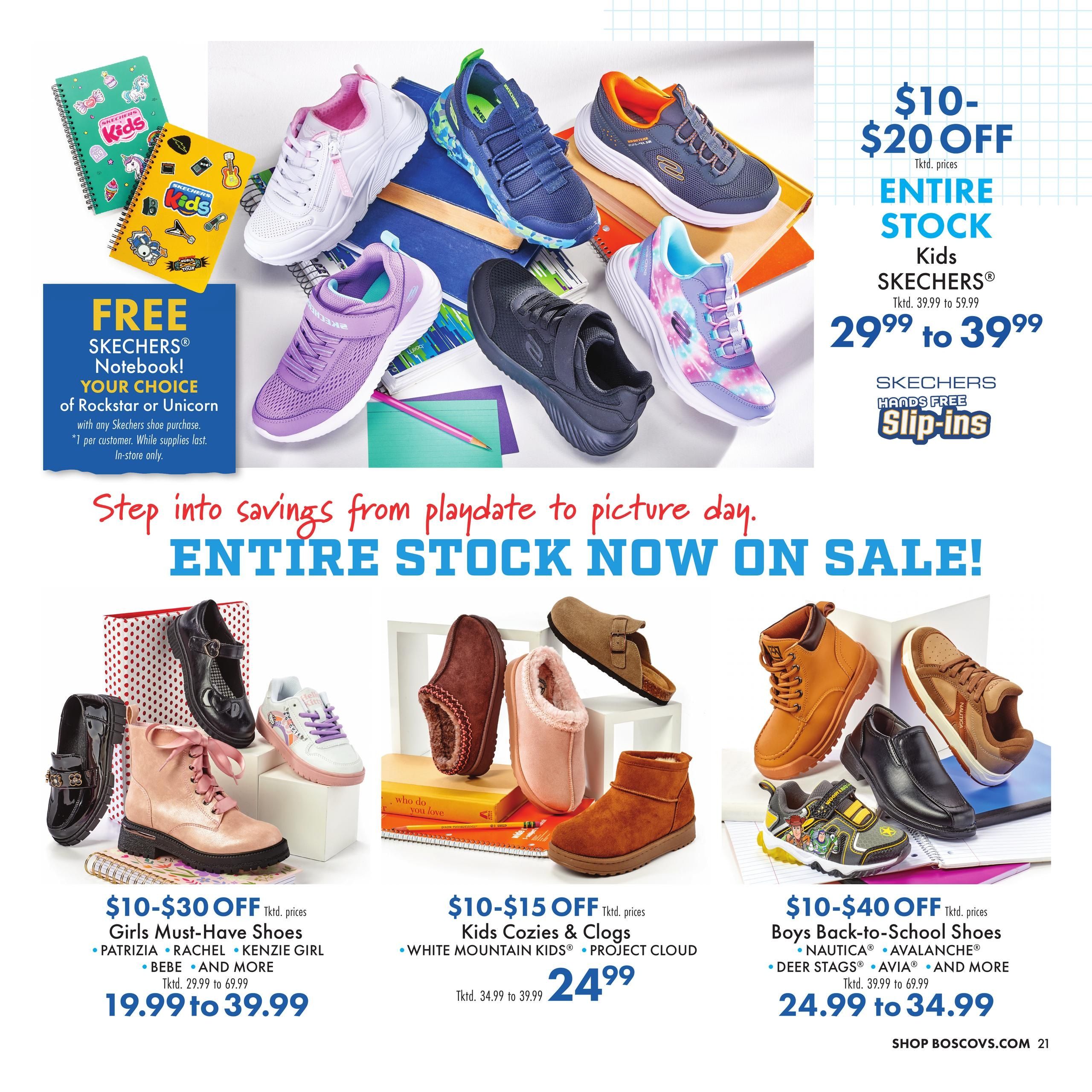 Boscov's (Ansonia Area, CT) Back to School Weekly Ad August 6 - 19, 2026