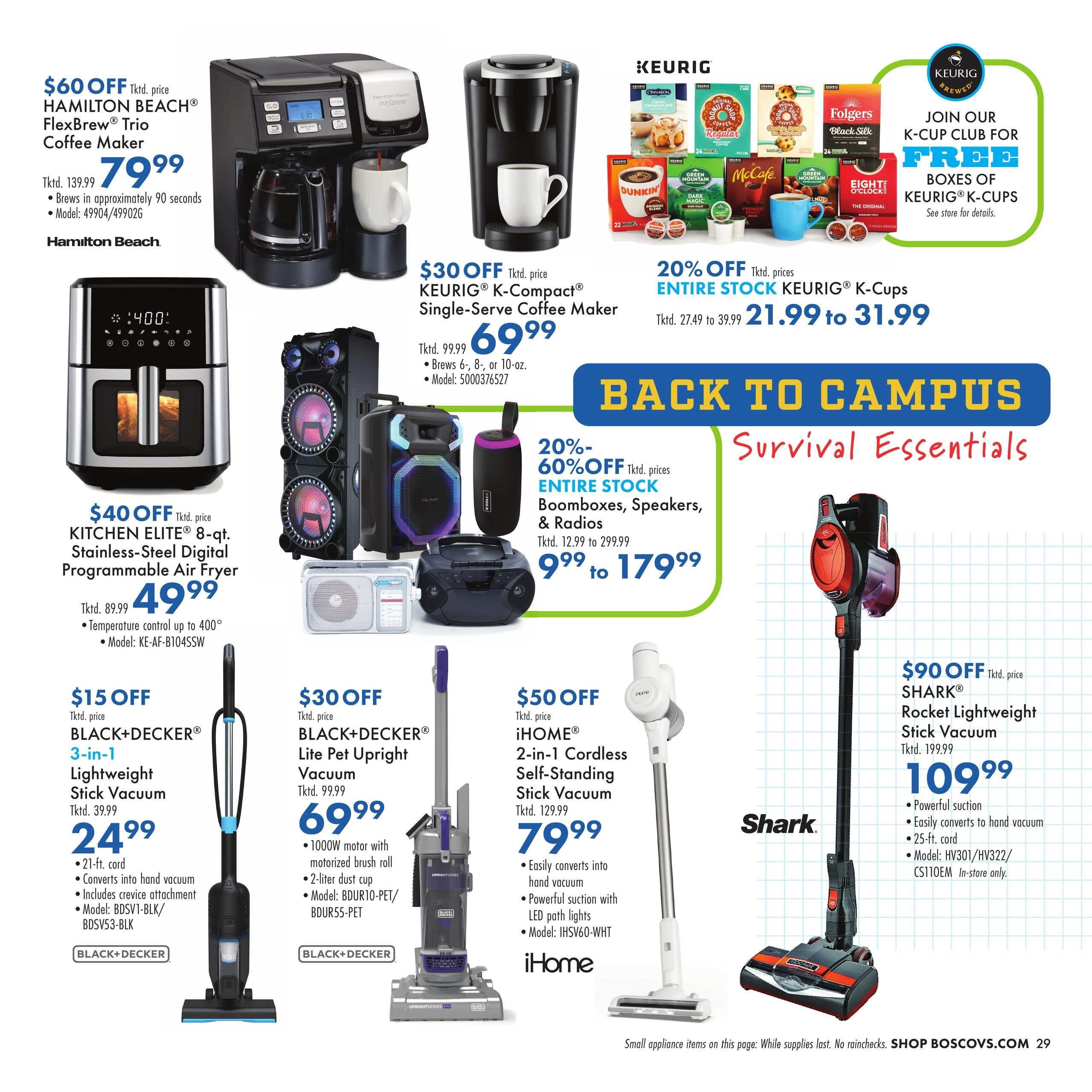 Boscov's (Ansonia Area, CT) Back to School Weekly Ad August 6 - 19, 2026