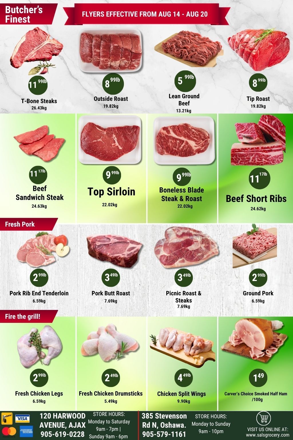 Sal's Grocery Flyer August 14 to 20