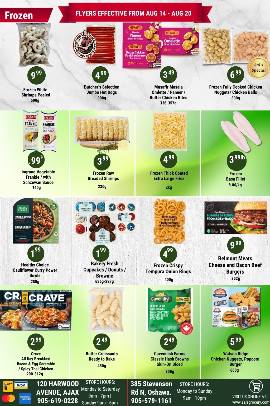 Sal's Grocery Flyer August 14 to 20