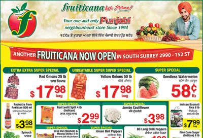 Fruiticana (Greater Vancouver) Flyer August 13 to 19