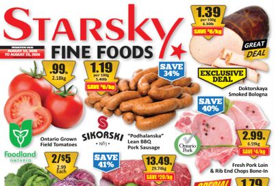 Starsky Foods Flyer August 13 to 19