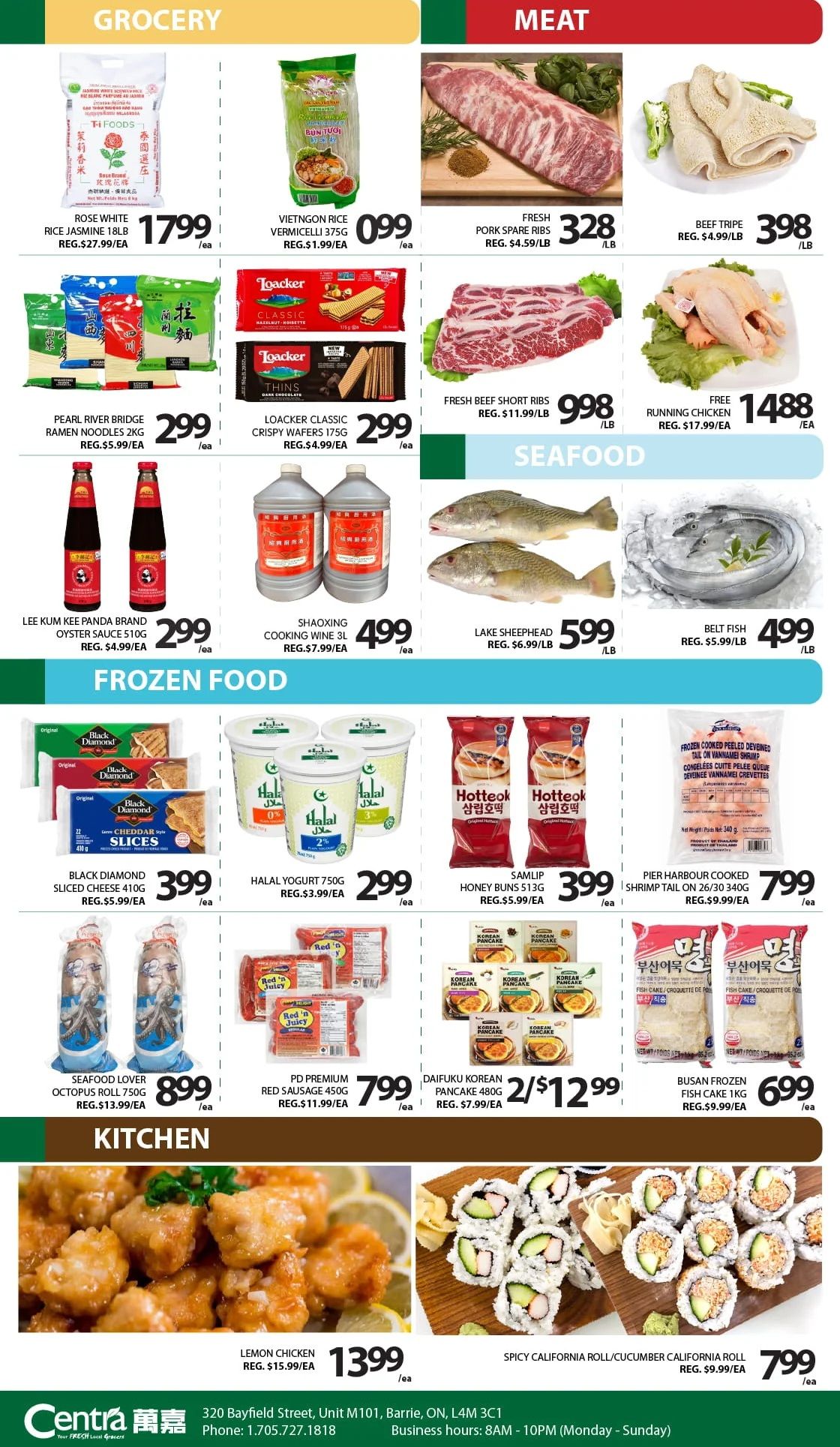 Centra Foods (Barrie) Flyer August 14 to 20