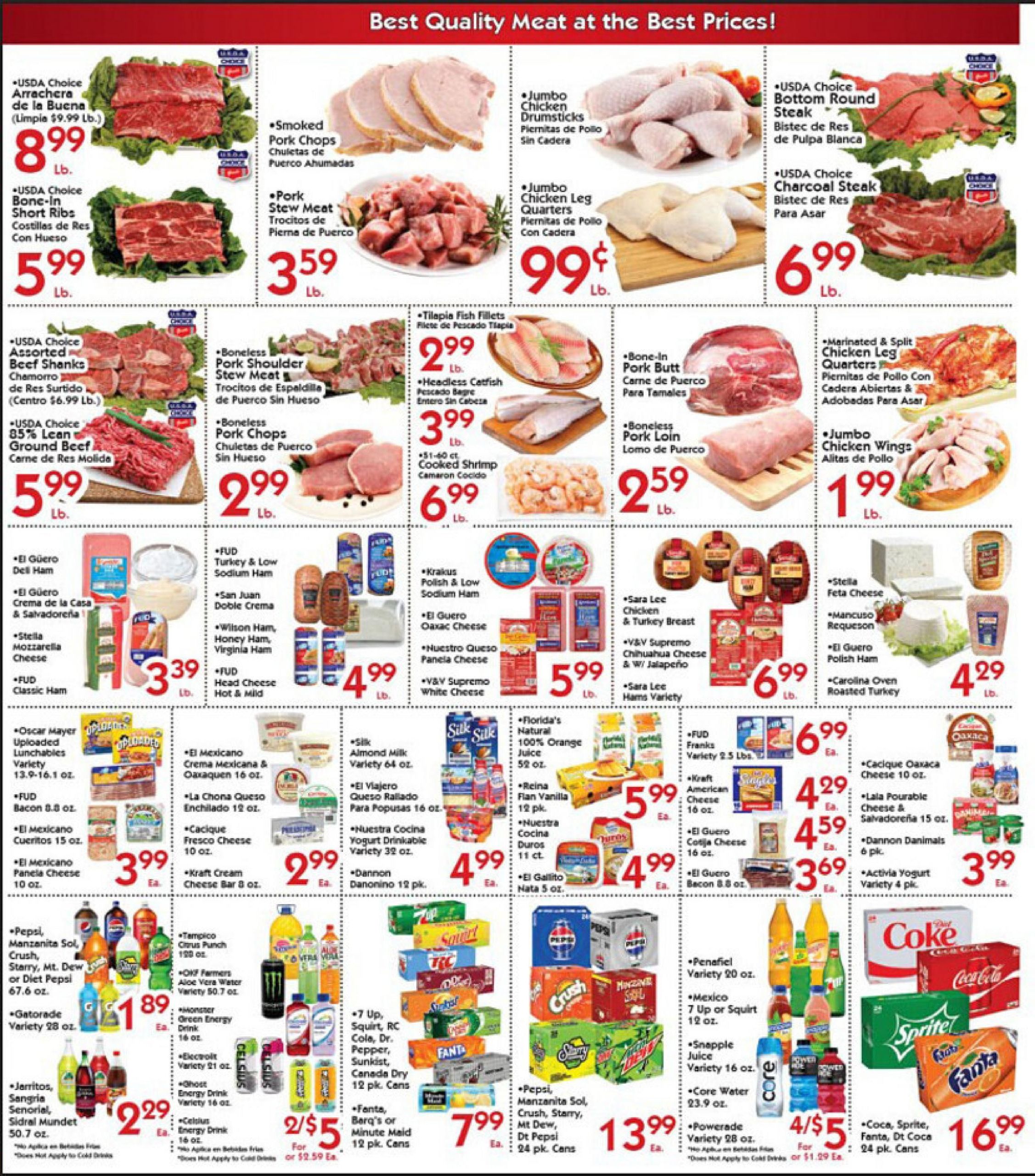 Super Mercados El Guero Weekly Ad August 12 - 18, 2026