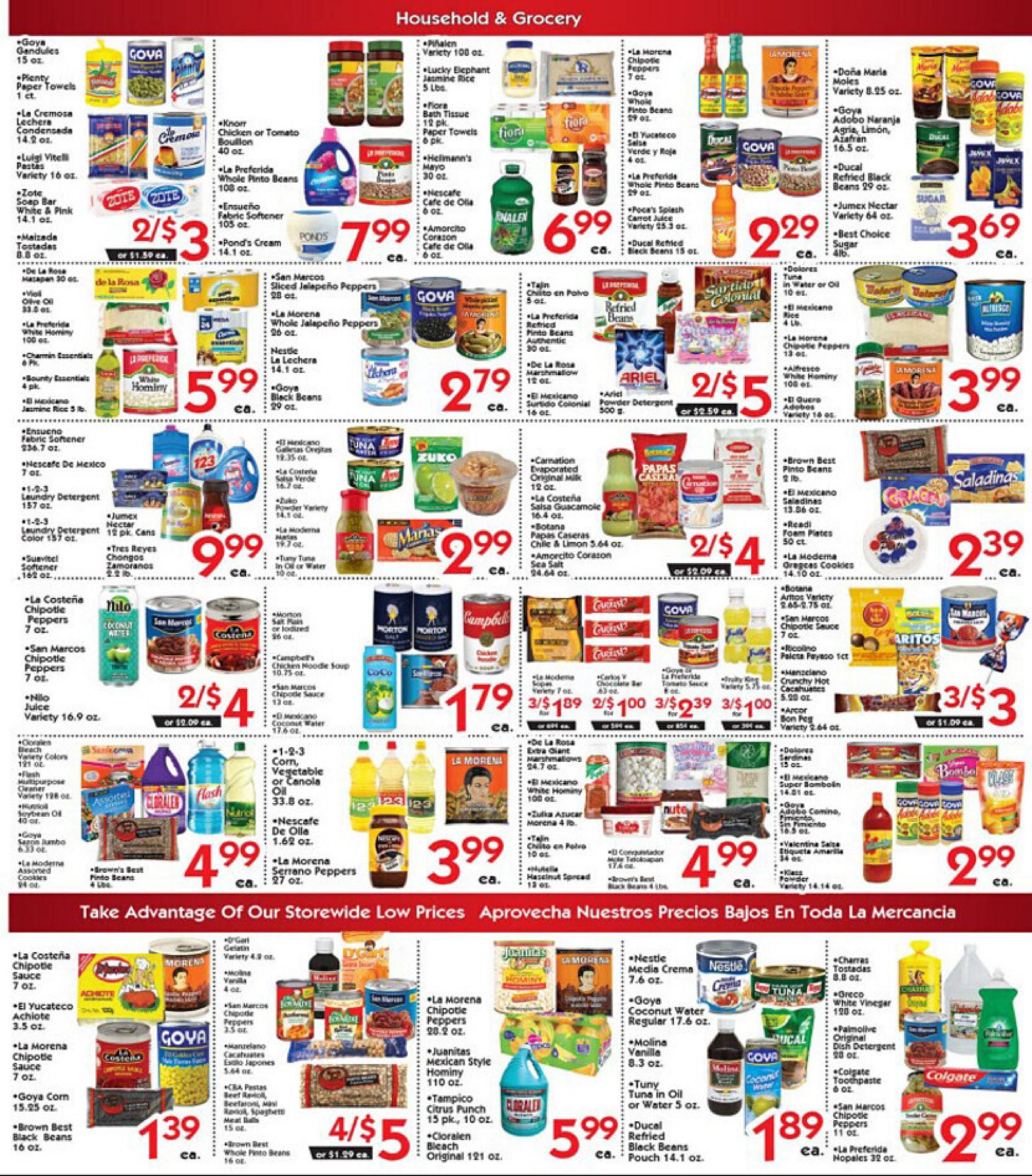 Super Mercados El Guero Weekly Ad August 12 - 18, 2026