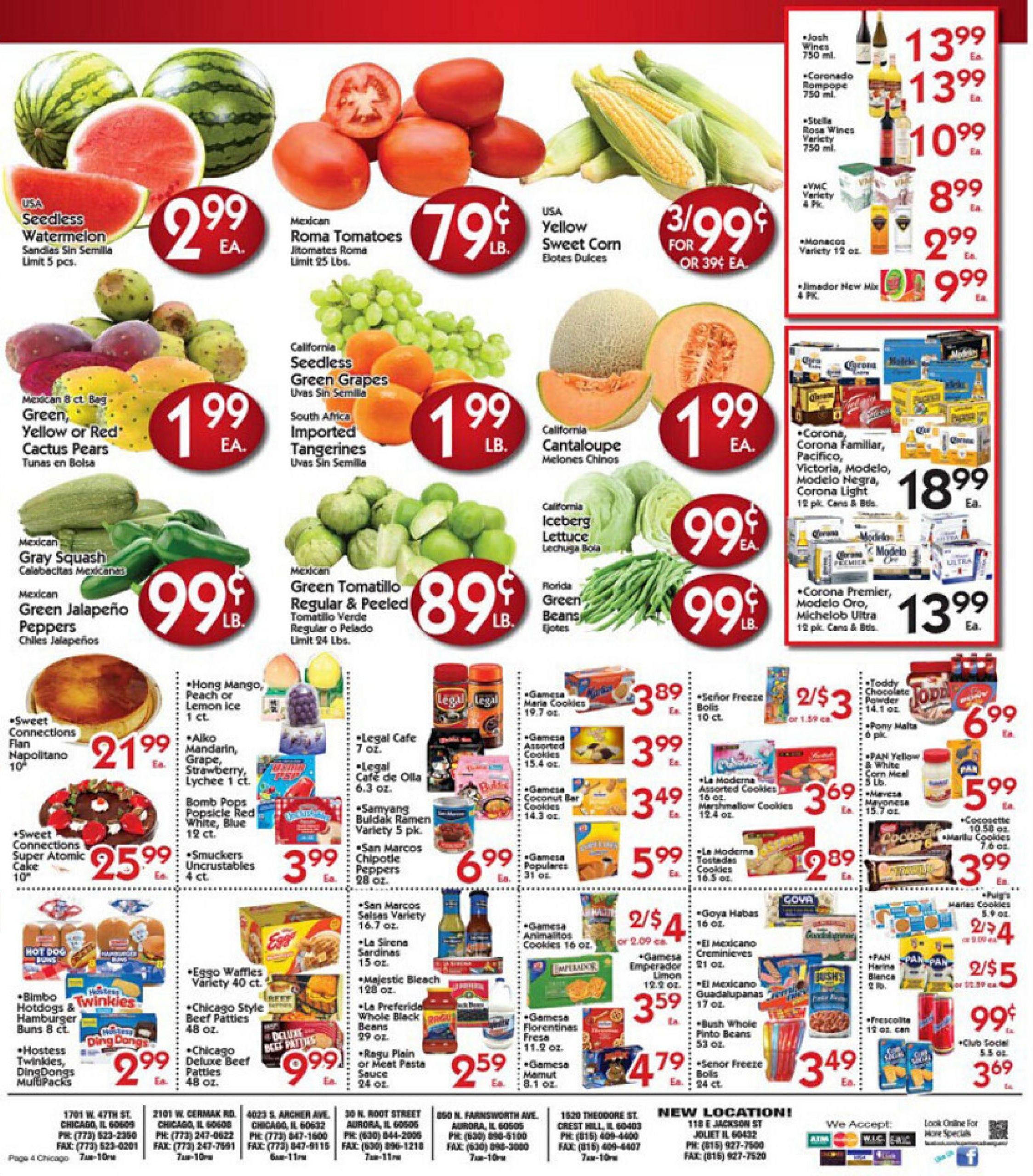 Super Mercados El Guero Weekly Ad August 12 - 18, 2026