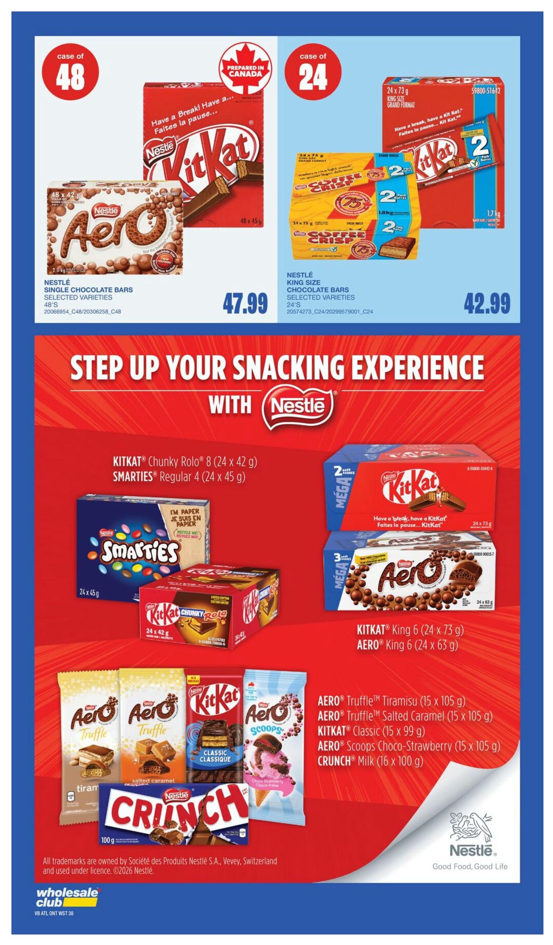 Wholesale Club (ON) Flyer August 13 to 19