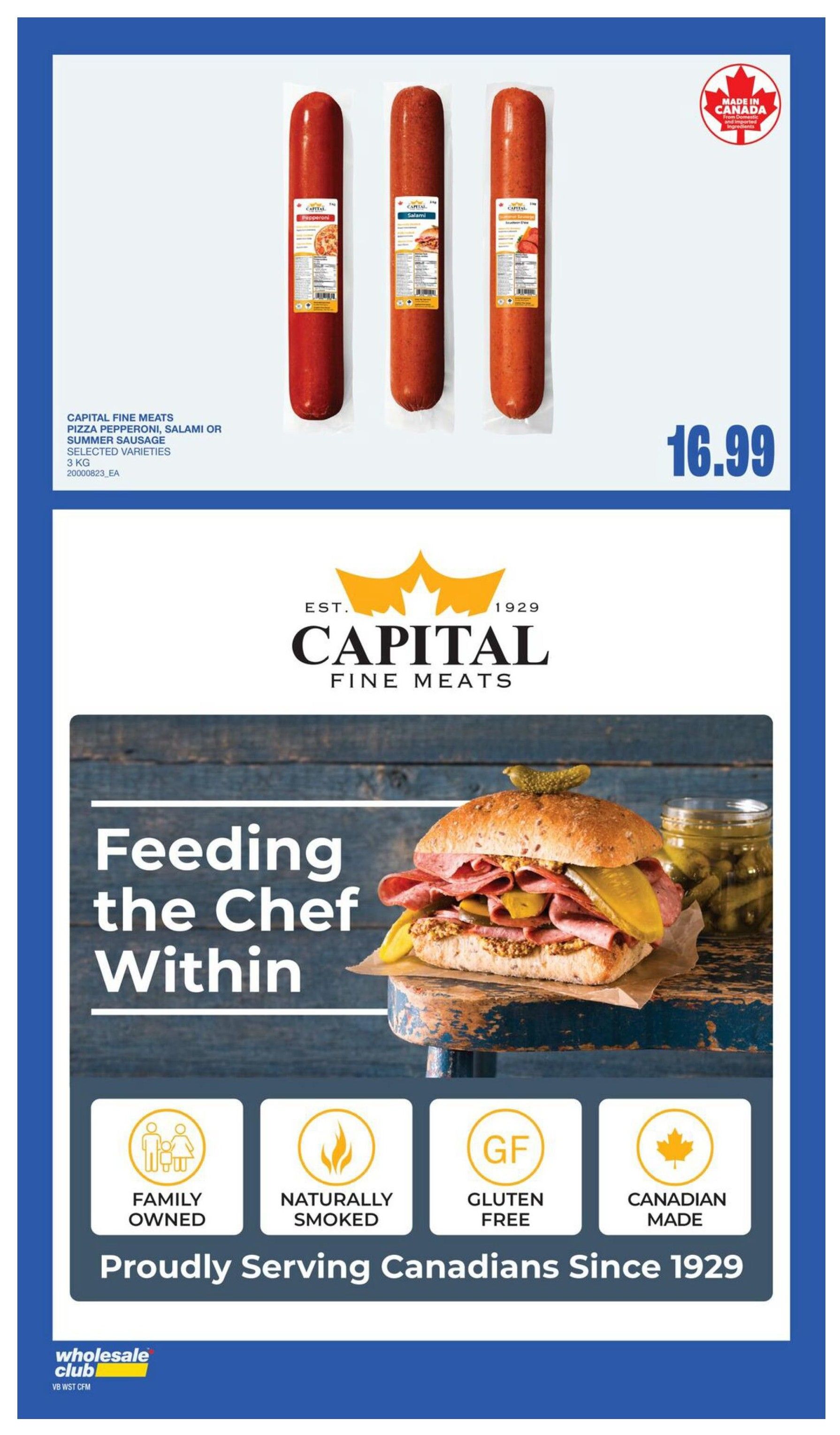 Wholesale Club (West) Flyer August 13 to 19