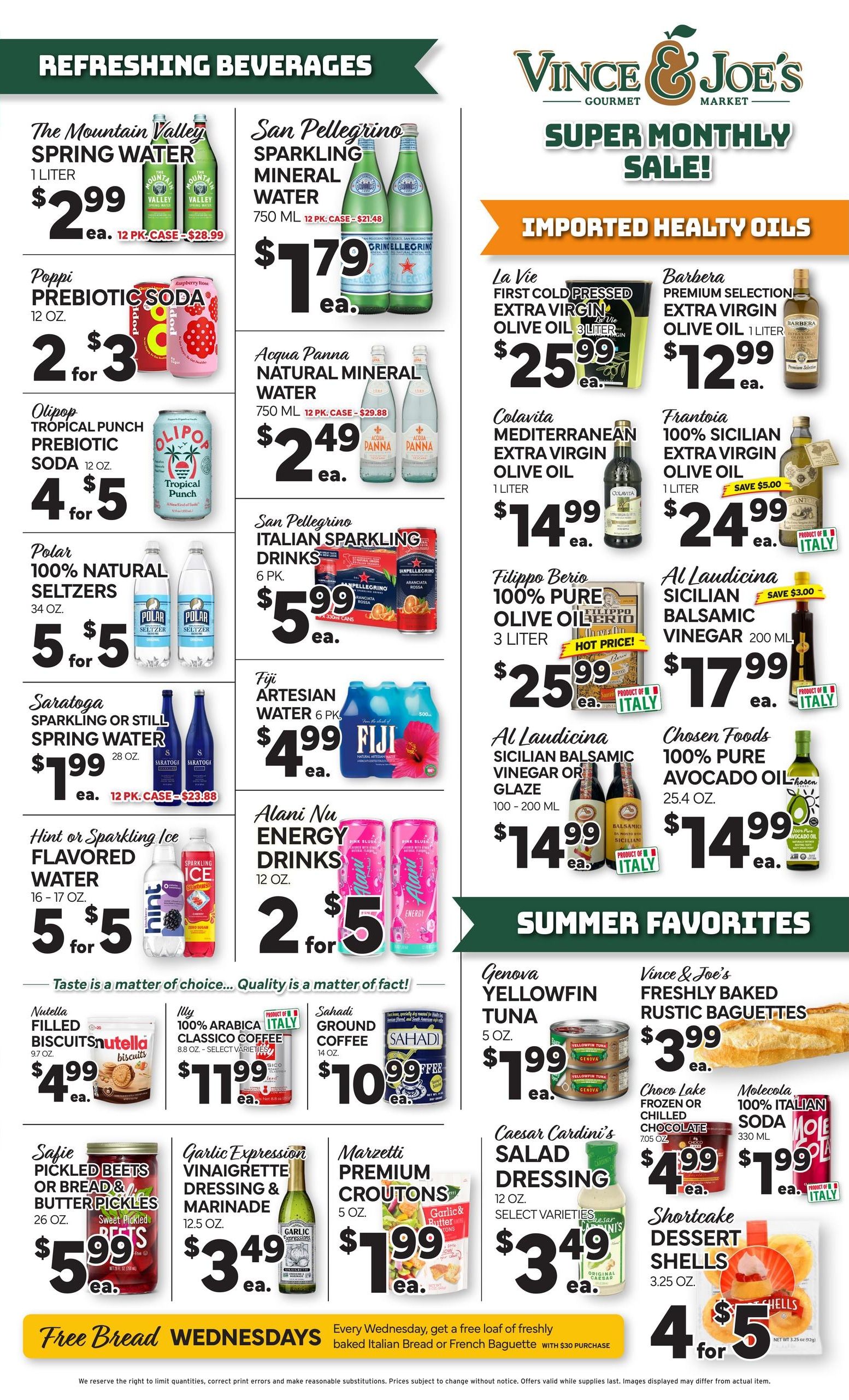 Vince And Joes Gourmet Market (Warren–Sterling Heights Area, MI) Weekly Ad August 12 - 18, 2026