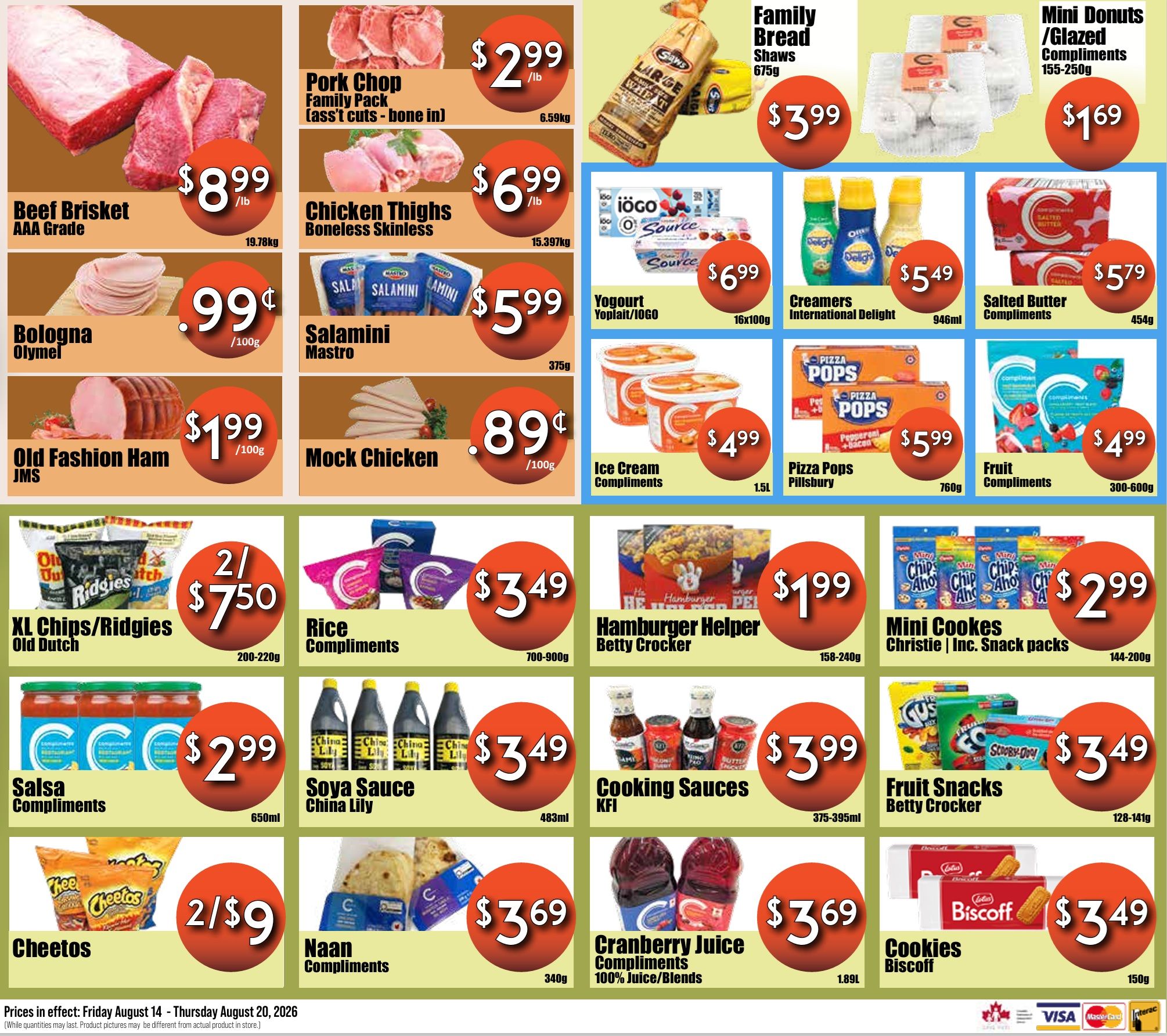 Westfort Foods Flyer August 14 to 20