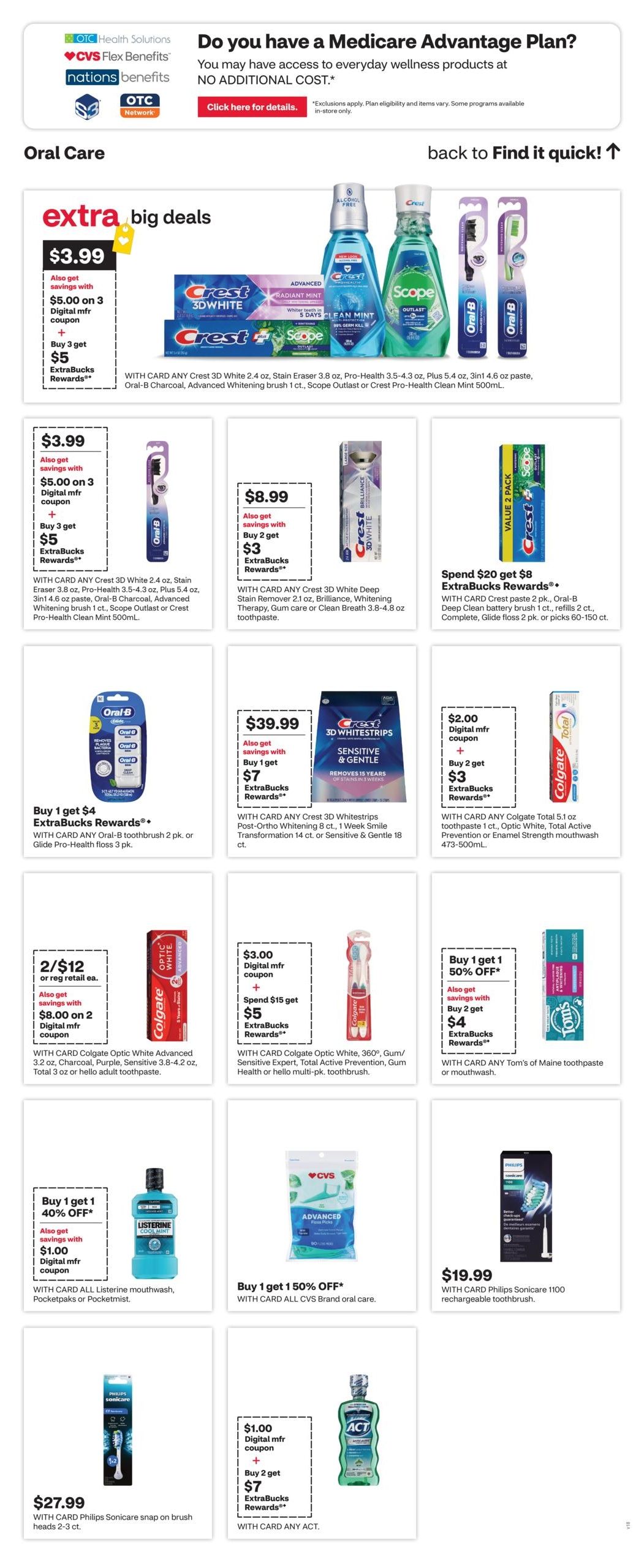 CVS Pharmacy (Spencer–Camby Area, IN) Weekly Ad August 16 - 22, 2026