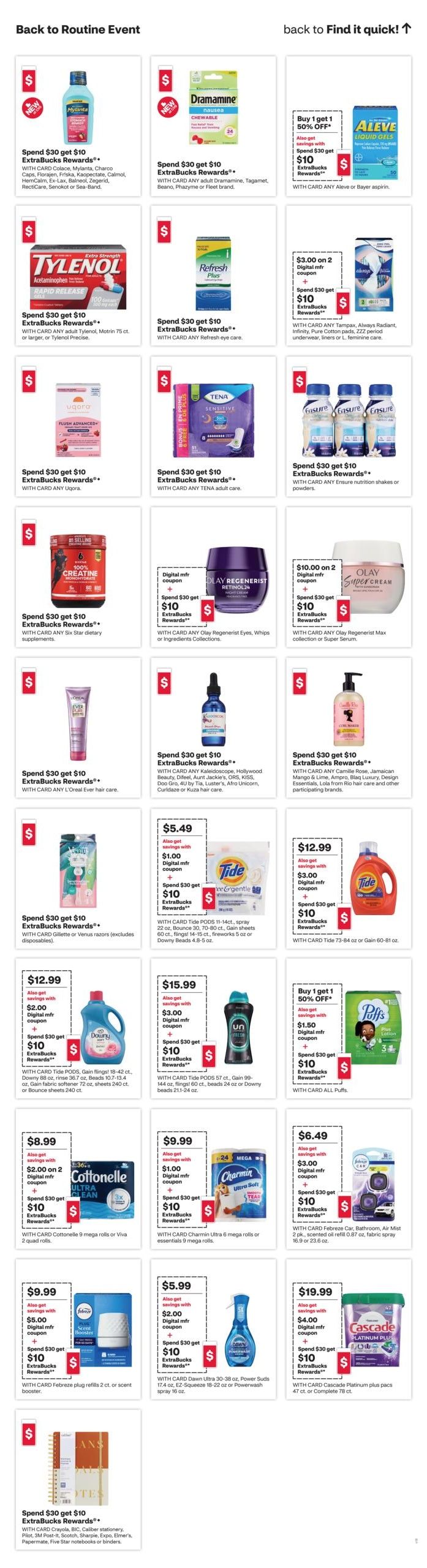 CVS Pharmacy (Spencer–Camby Area, IN) Weekly Ad August 16 - 22, 2026