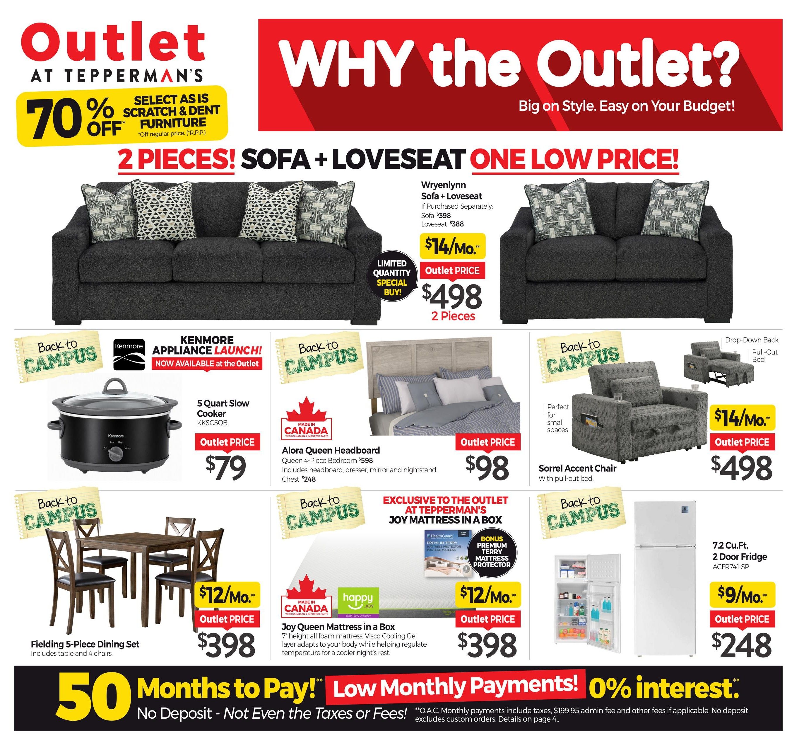 Tepperman's Flyer August 14 to 20