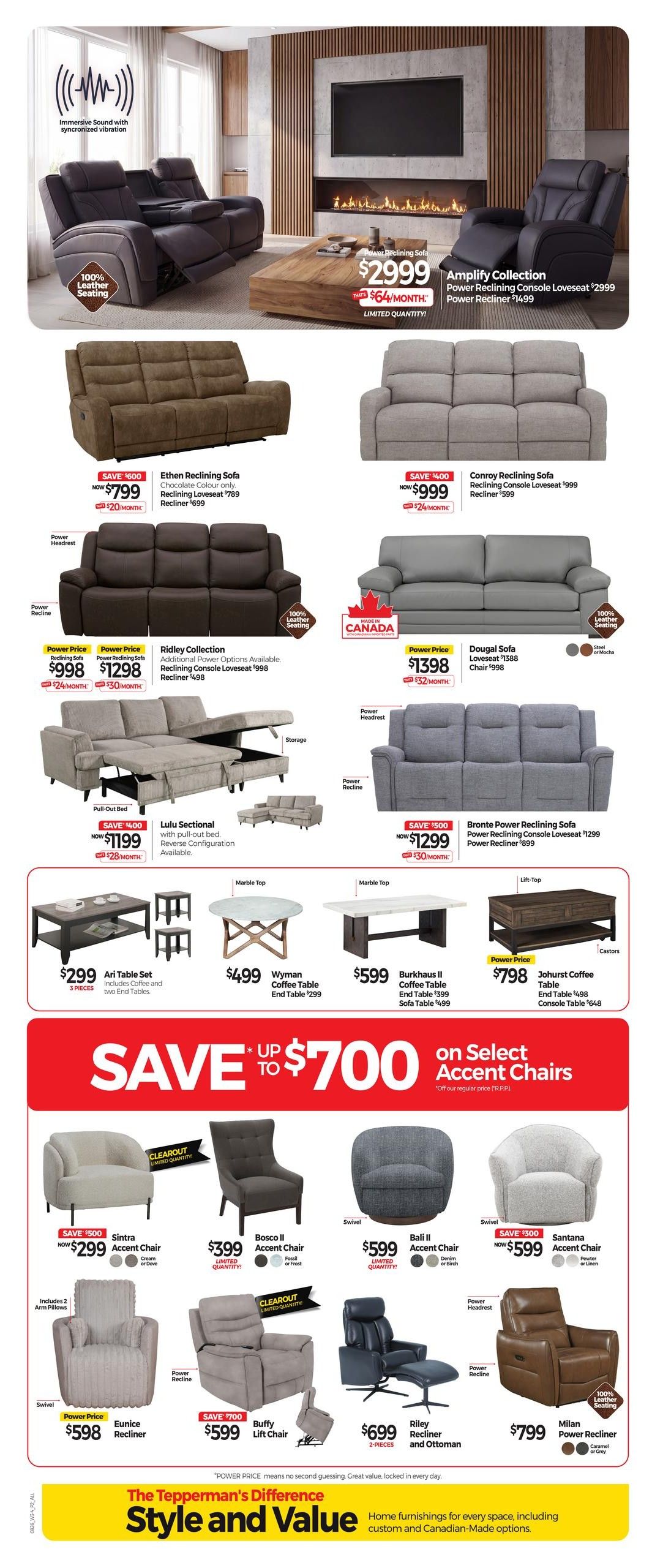 Tepperman's Flyer August 14 to 20