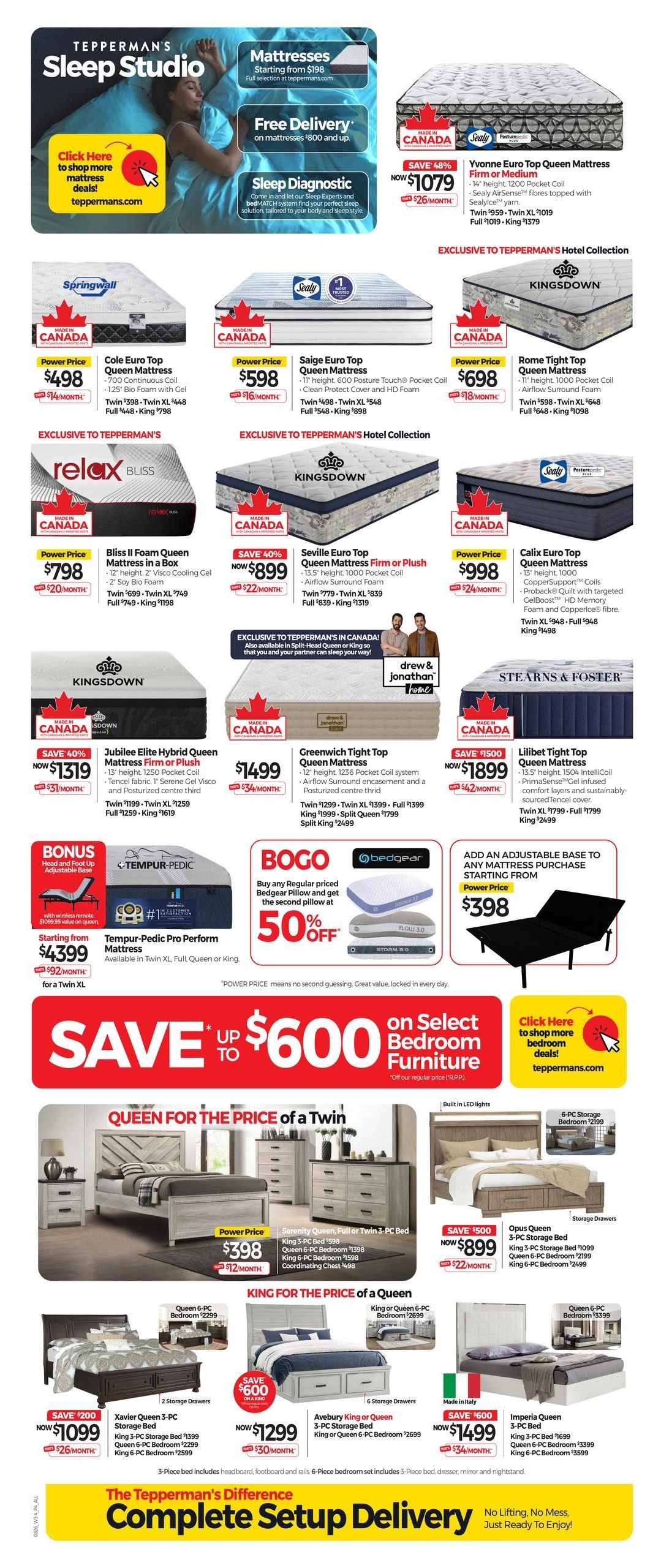 Tepperman's Flyer August 14 to 20