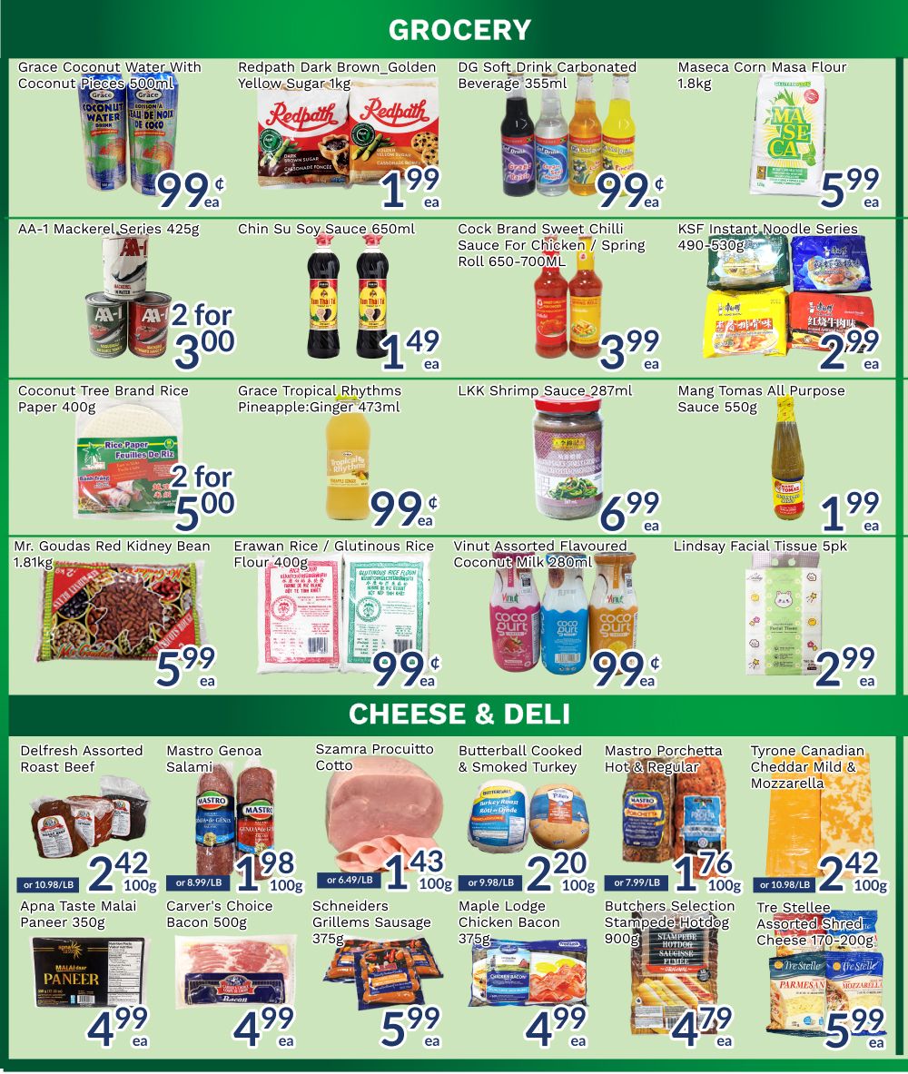 Oceans Fresh Food Market (Brampton) Flyer August 14 to 20