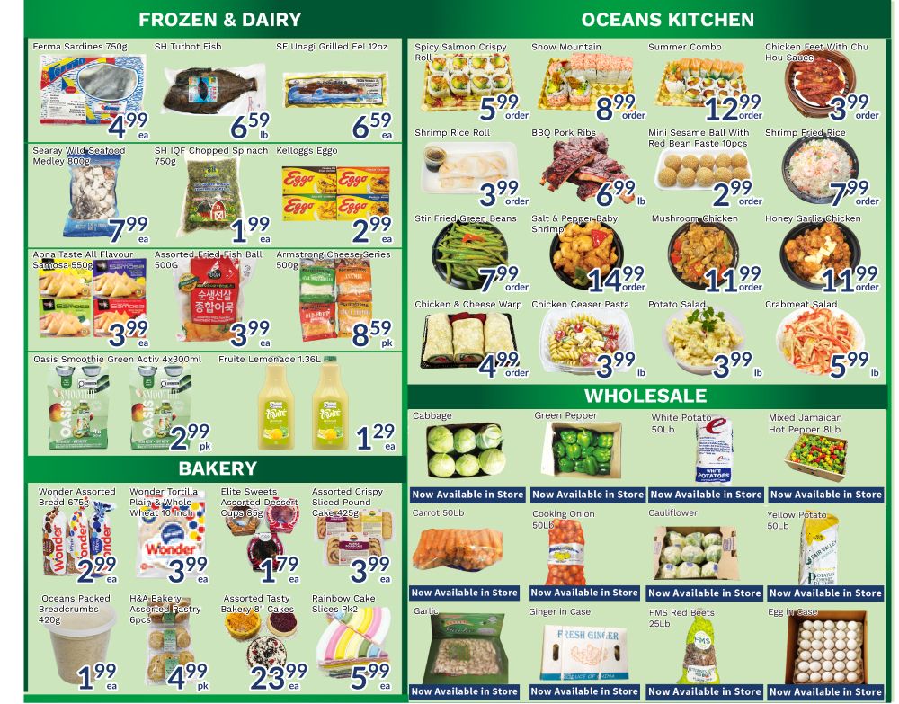 Oceans Fresh Food Market (Brampton) Flyer August 14 to 20