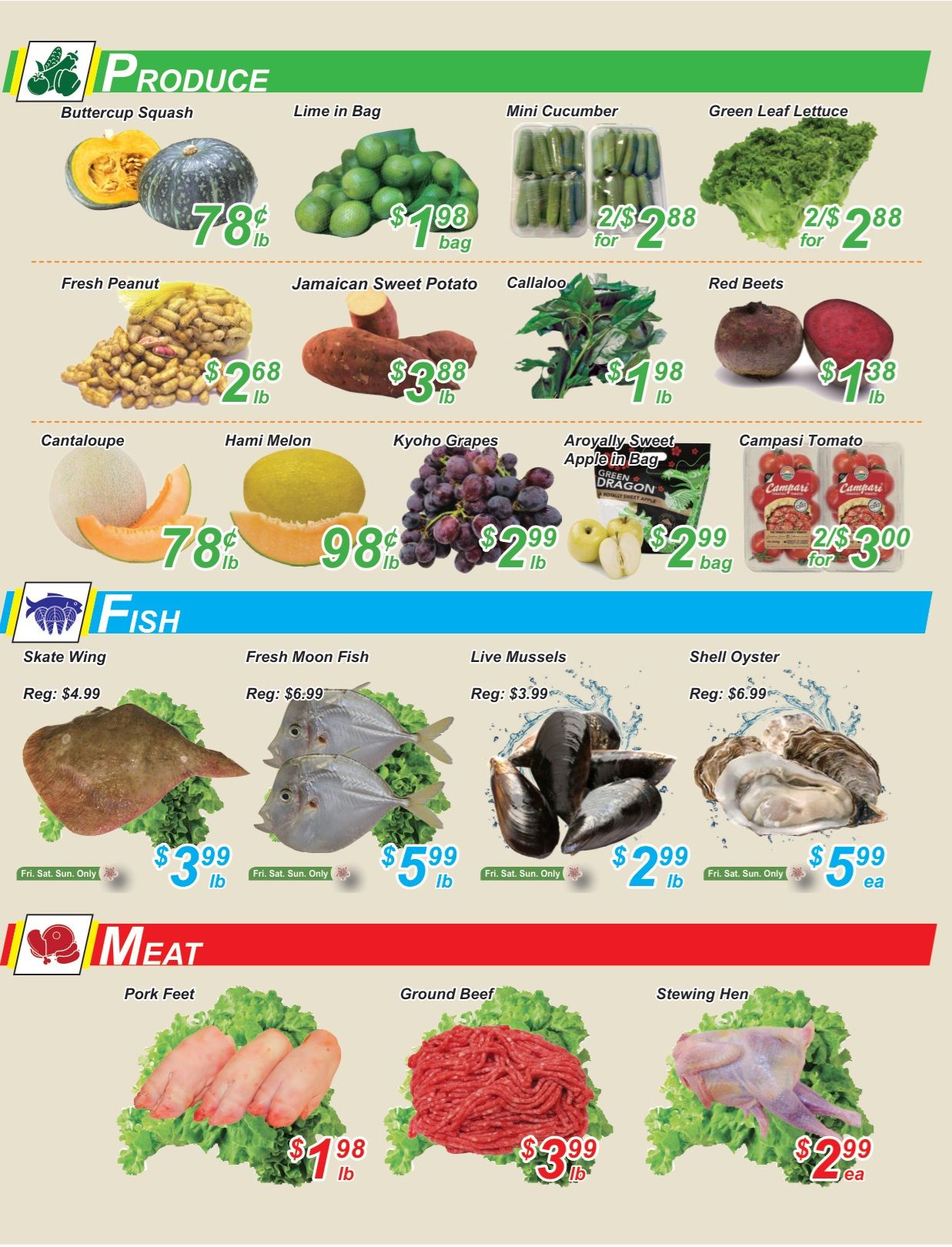 Golden Fresh Market Flyer August 14 to 20