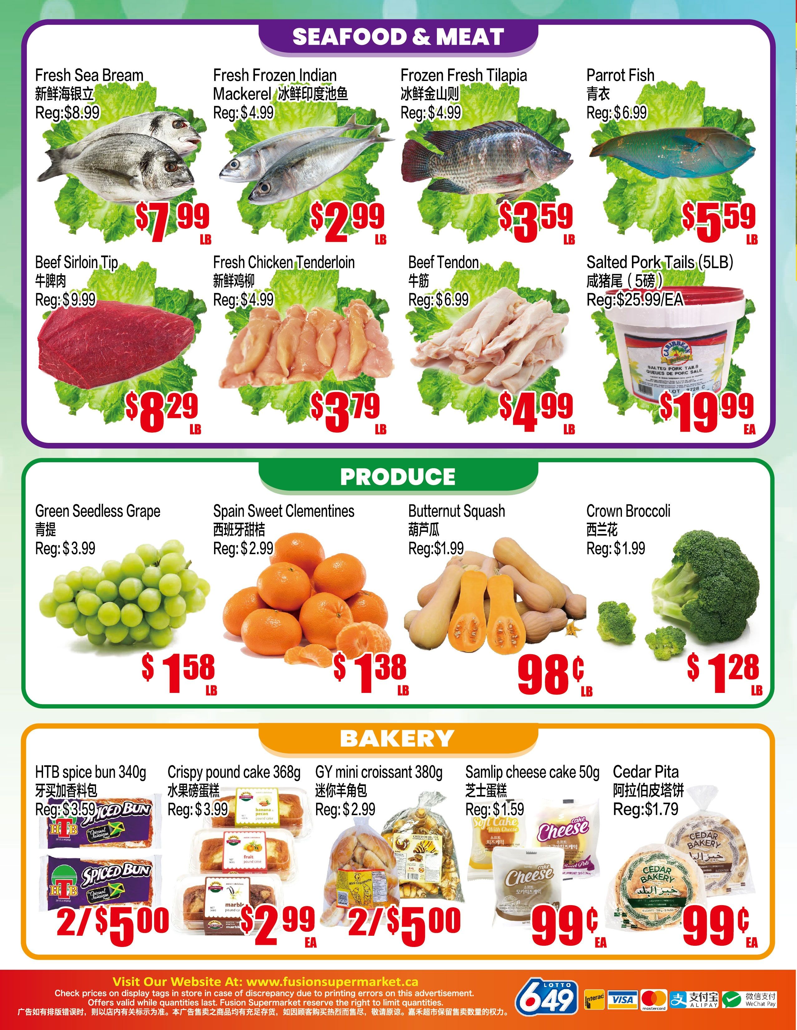 Fusion Supermarket (Scarborough) Flyer August 14 to 20