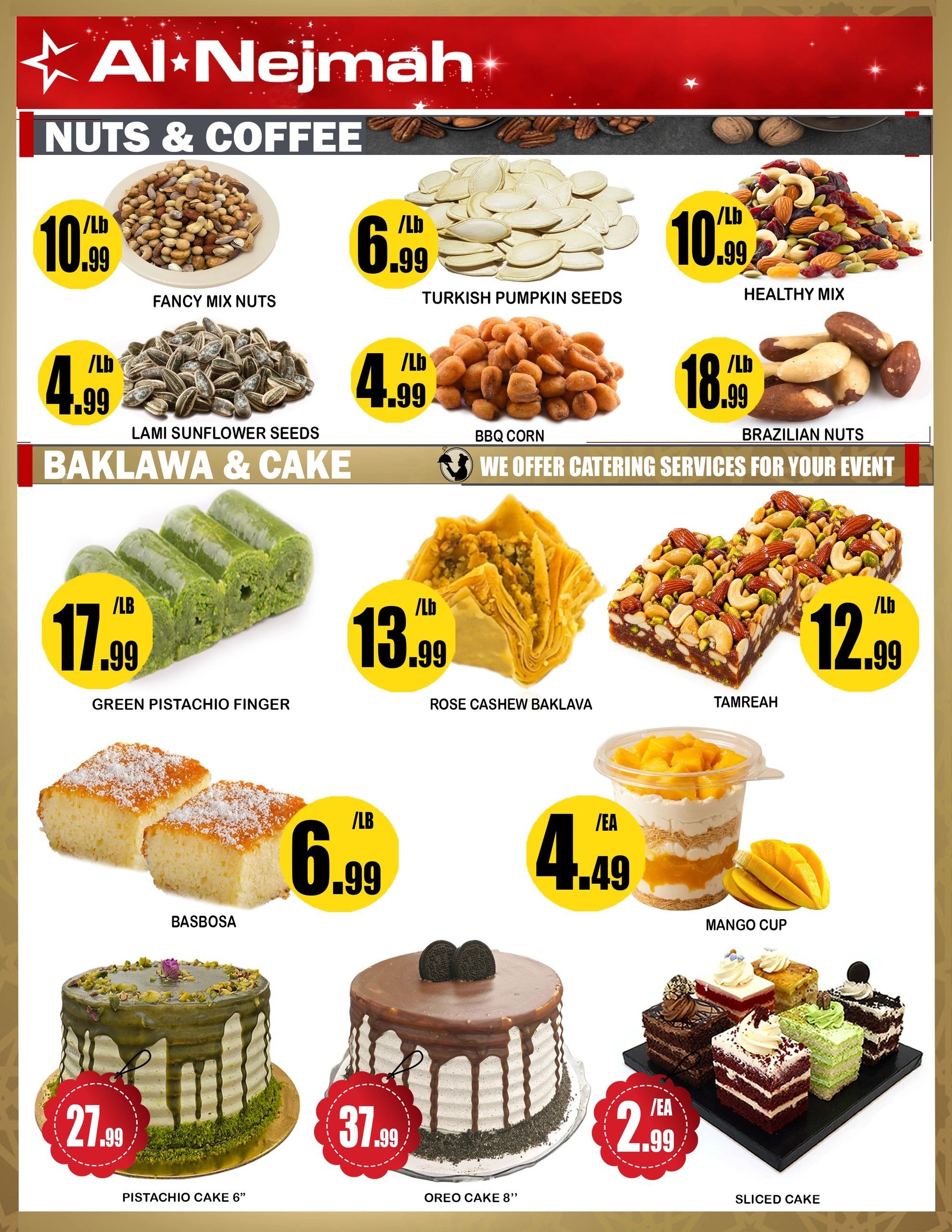 Alnejmah Fine Foods Inc. Flyer August 14 to 20