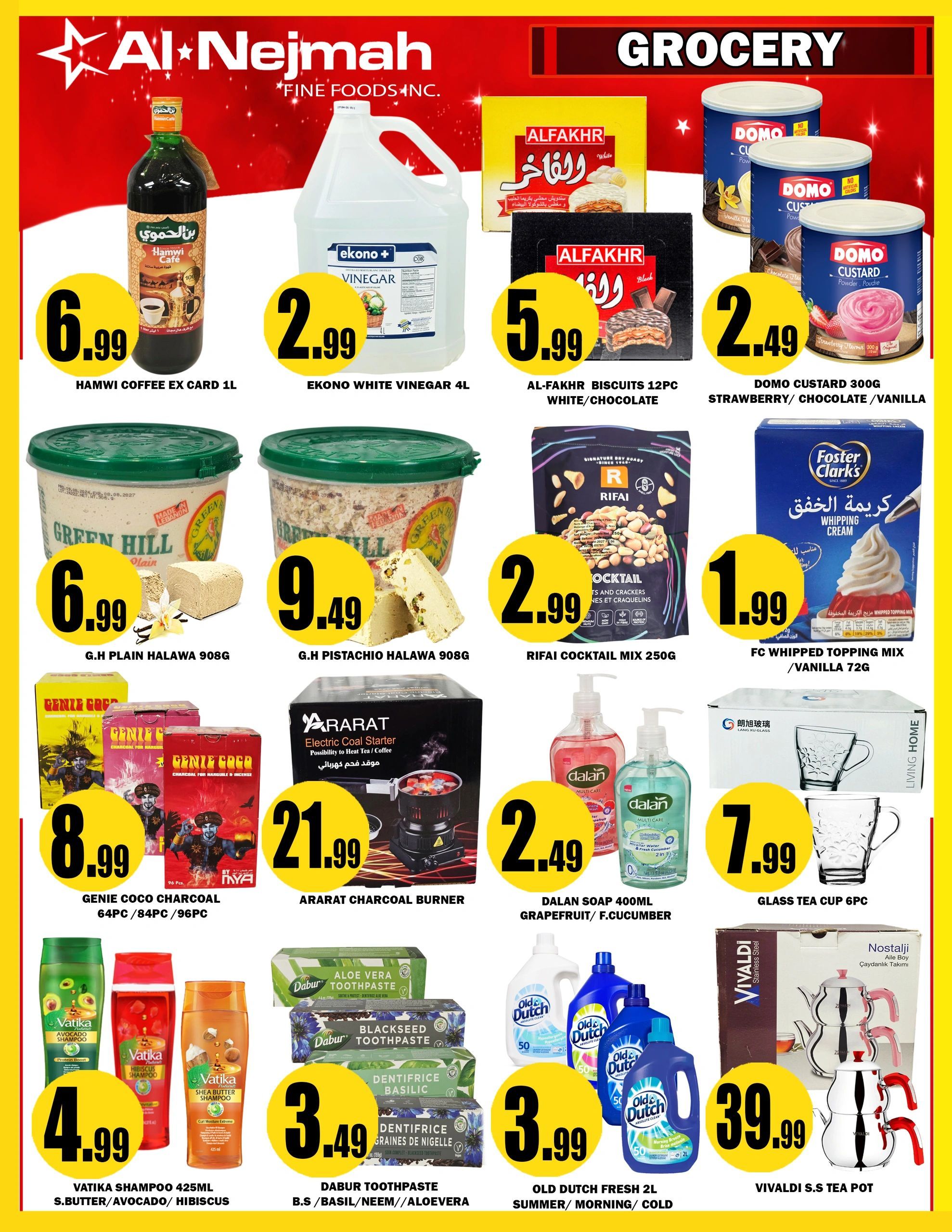 Alnejmah Fine Foods Inc. Flyer August 14 to 20