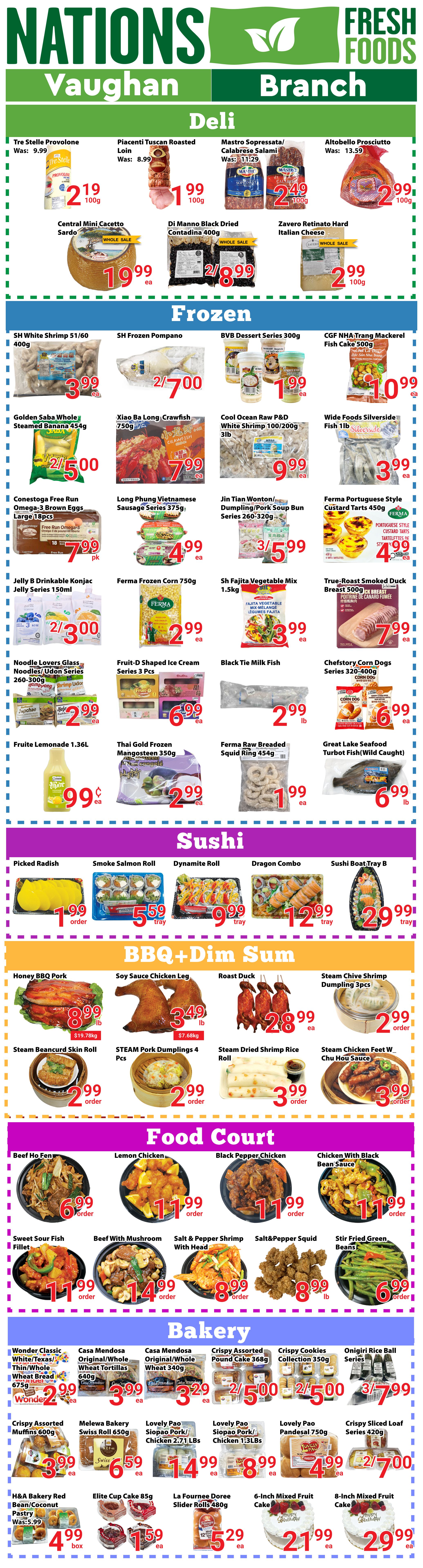 Nations Fresh Foods (Vaughan) Flyer August 14 to 20