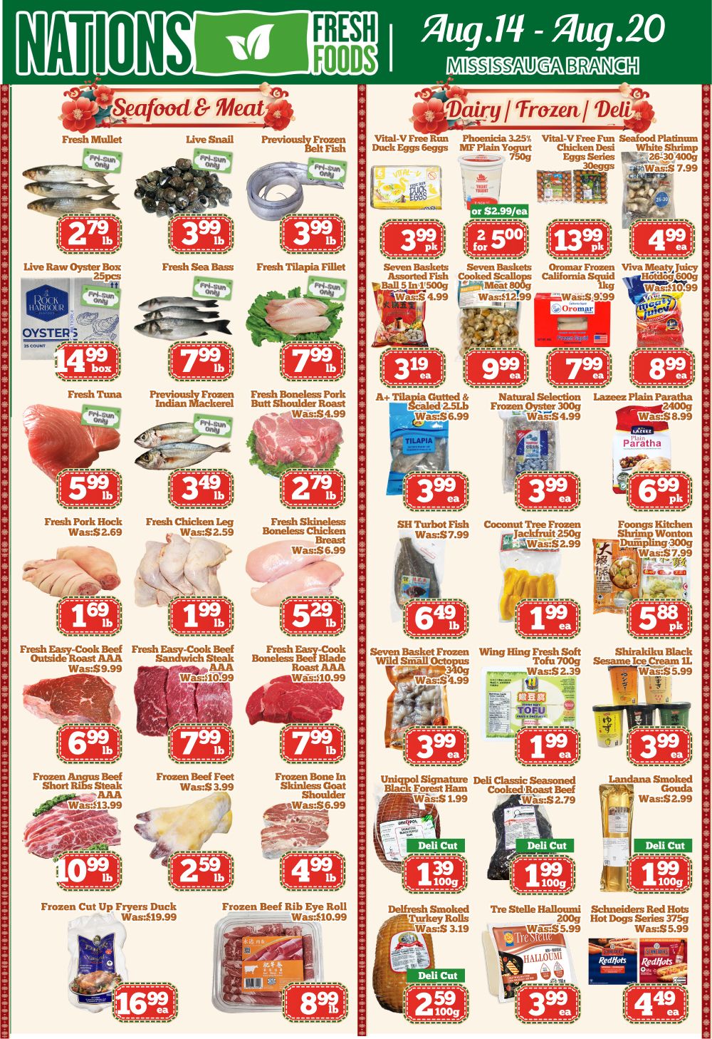 Nations Fresh Foods (Mississauga) Flyer August 14 to 20
