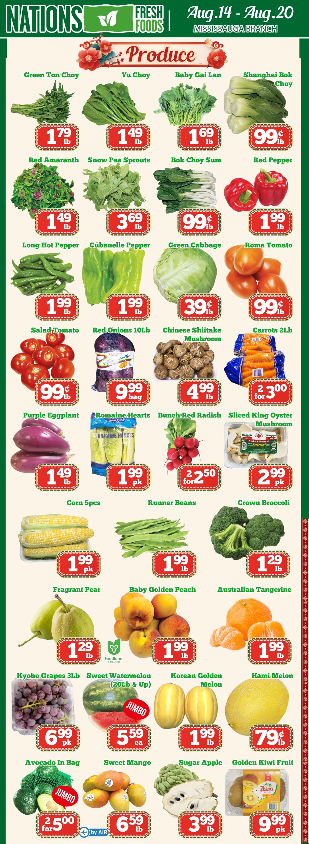 Nations Fresh Foods (Mississauga) Flyer August 14 to 20