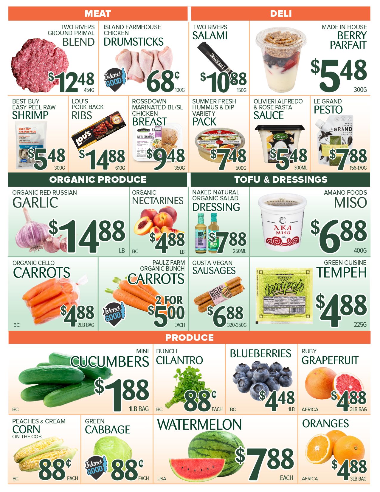 Urban Grocer Flyer August 14 to 20